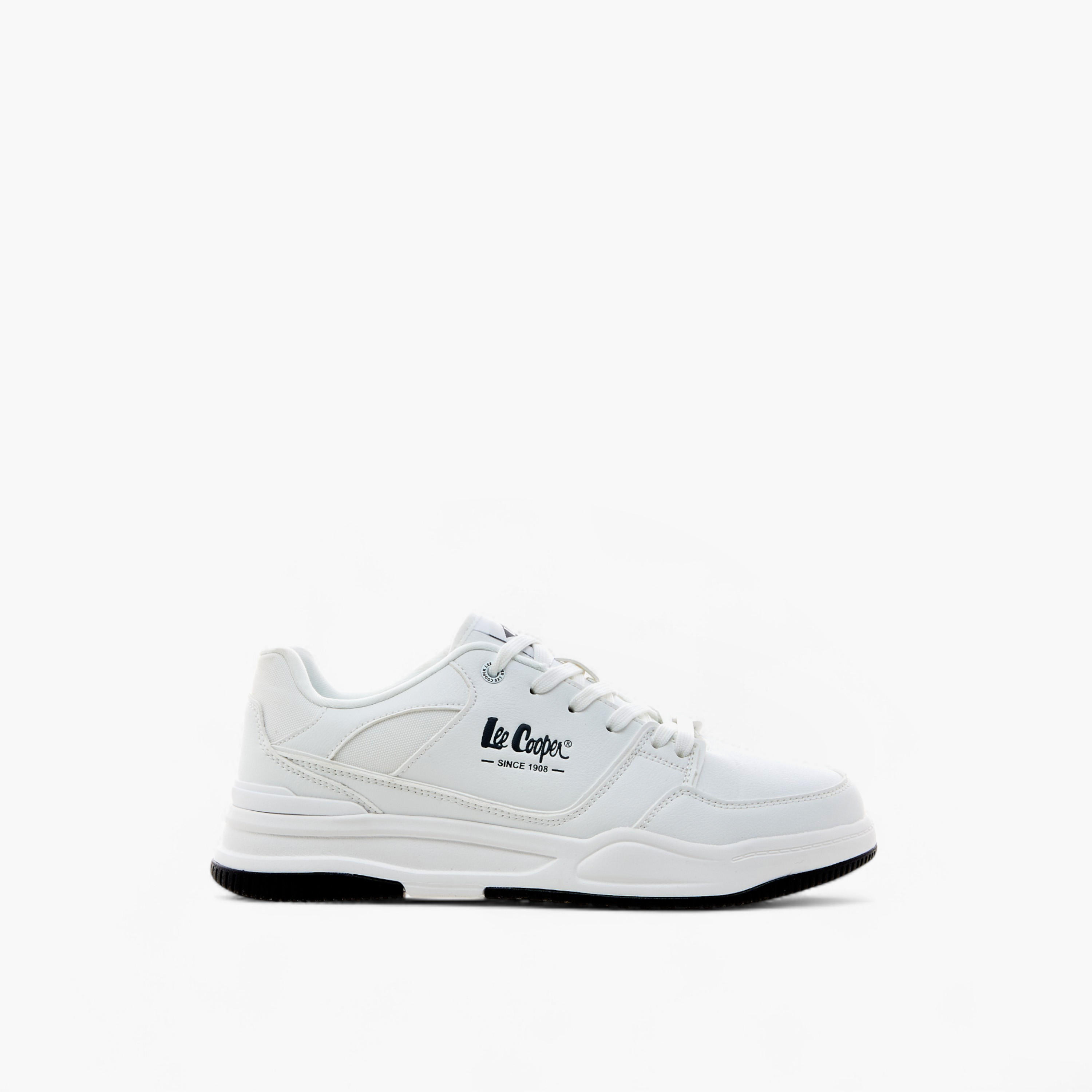 Lee Cooper Men's Logo Detail Lace-Up Sneakers-men-shoes-sneakers-image-3
