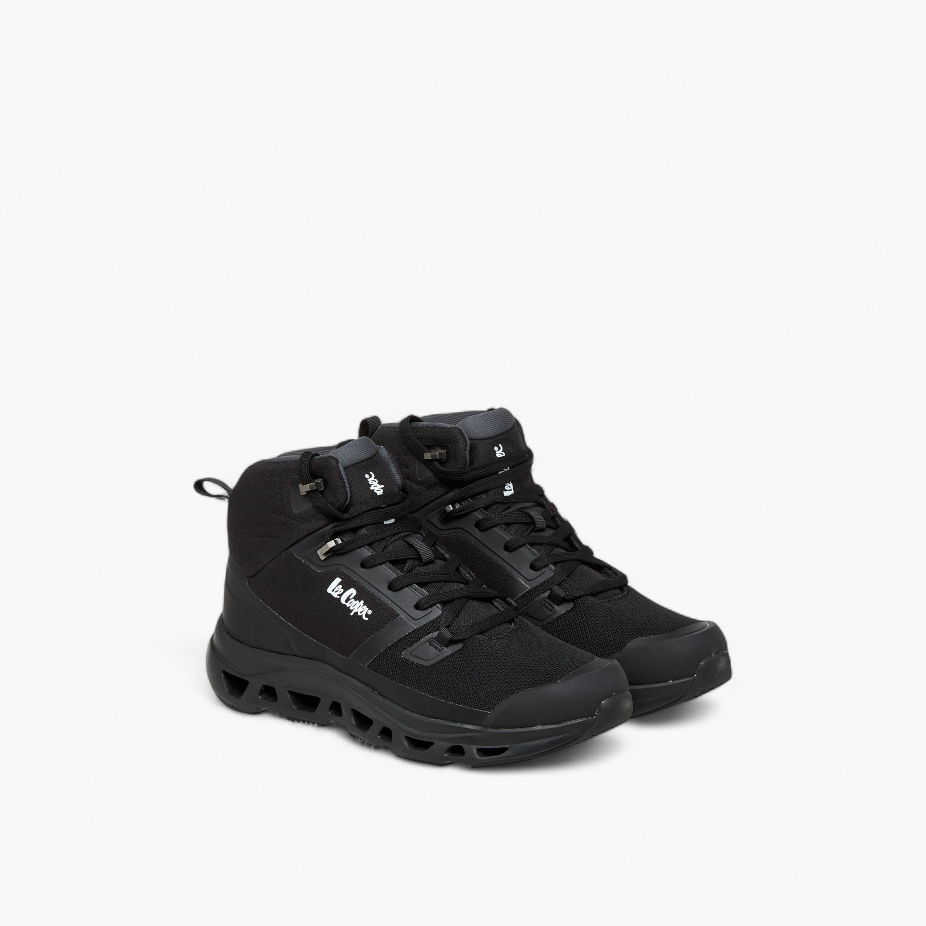 بوت بطول الكاحل بارز الملمس برباط إغلاق للرجال من لي كوبر-men-shoes-boots-image-5