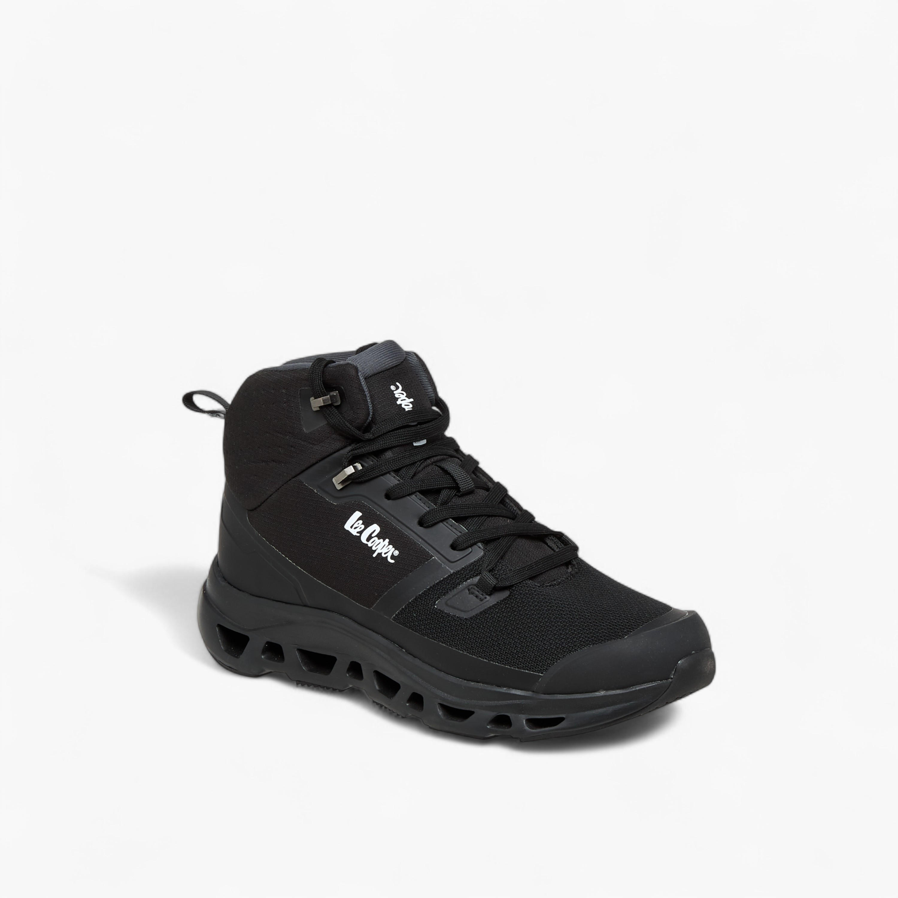 بوت بطول الكاحل بارز الملمس برباط إغلاق للرجال من لي كوبر-men-shoes-boots-image-4
