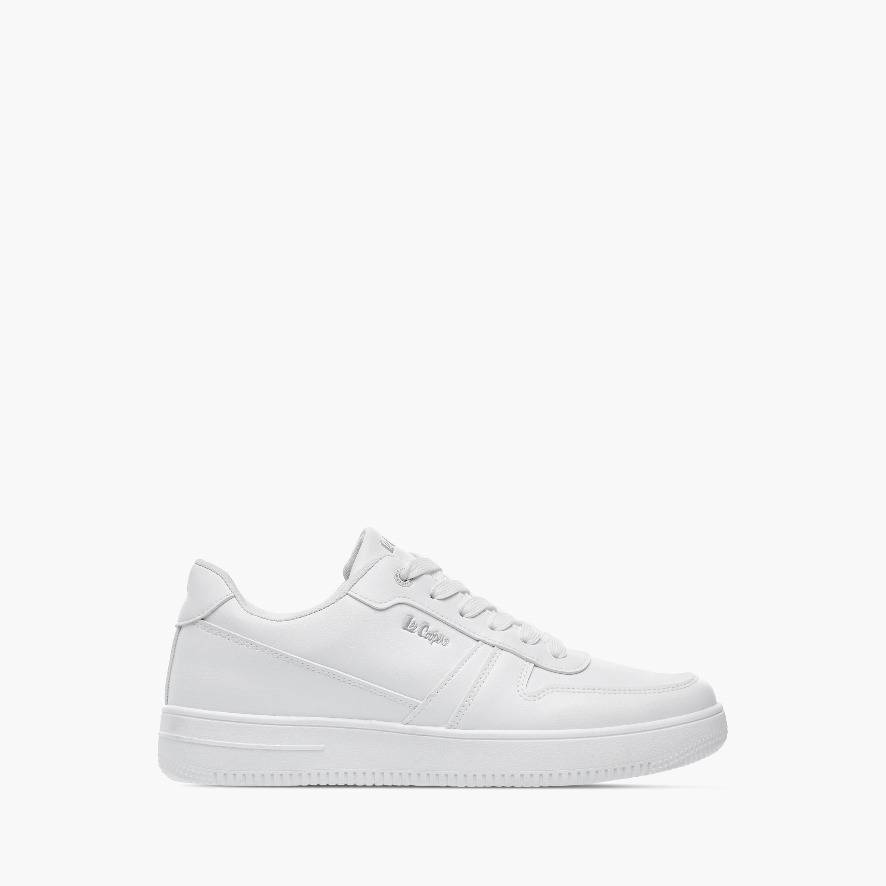 Lee Cooper Men's Logo Detail Lace-Up Sneakers-men-shoes-sneakers-image-3
