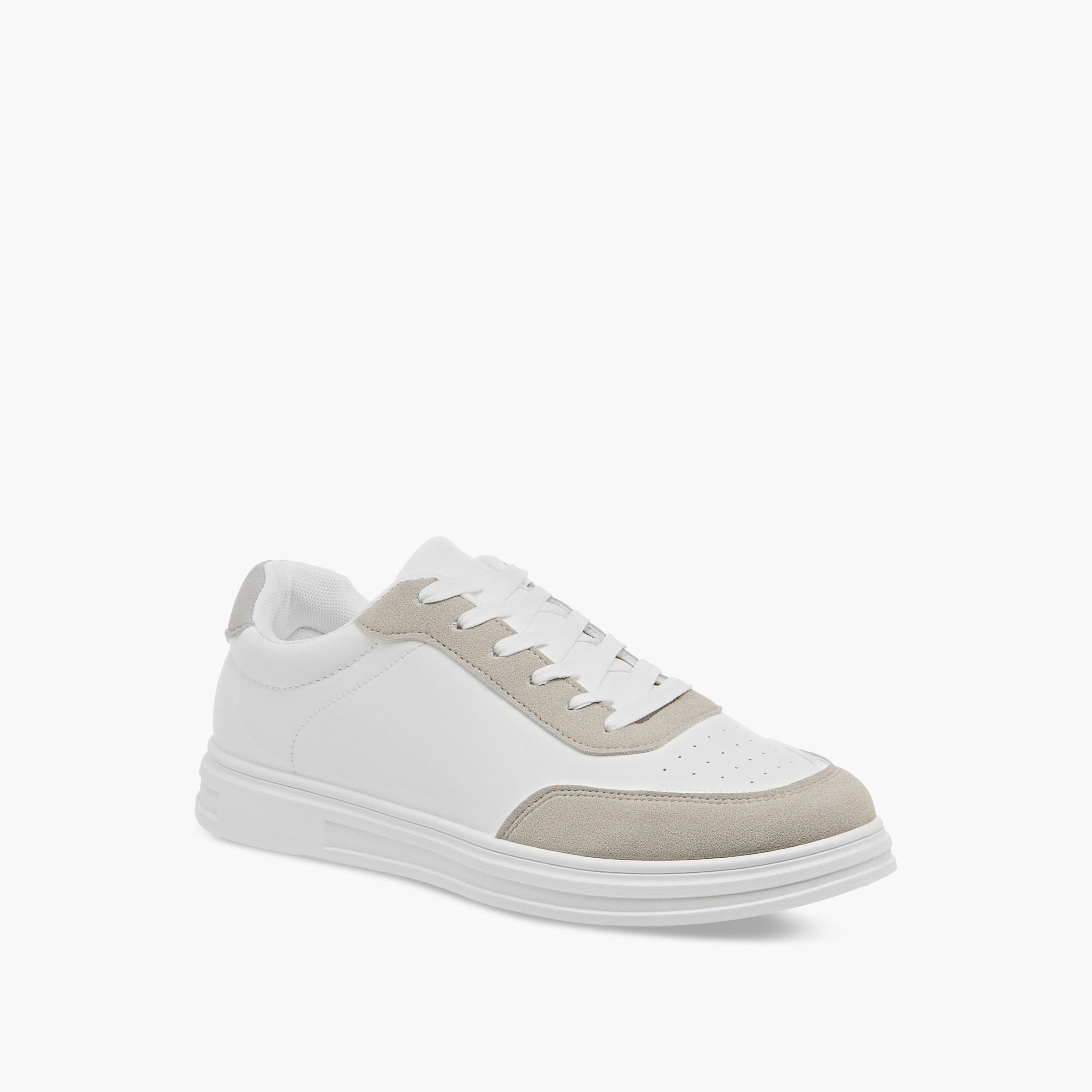 LBL by Shoexpress Panelled Lace-Up Sneakers-men-shoes-sneakers-image-2