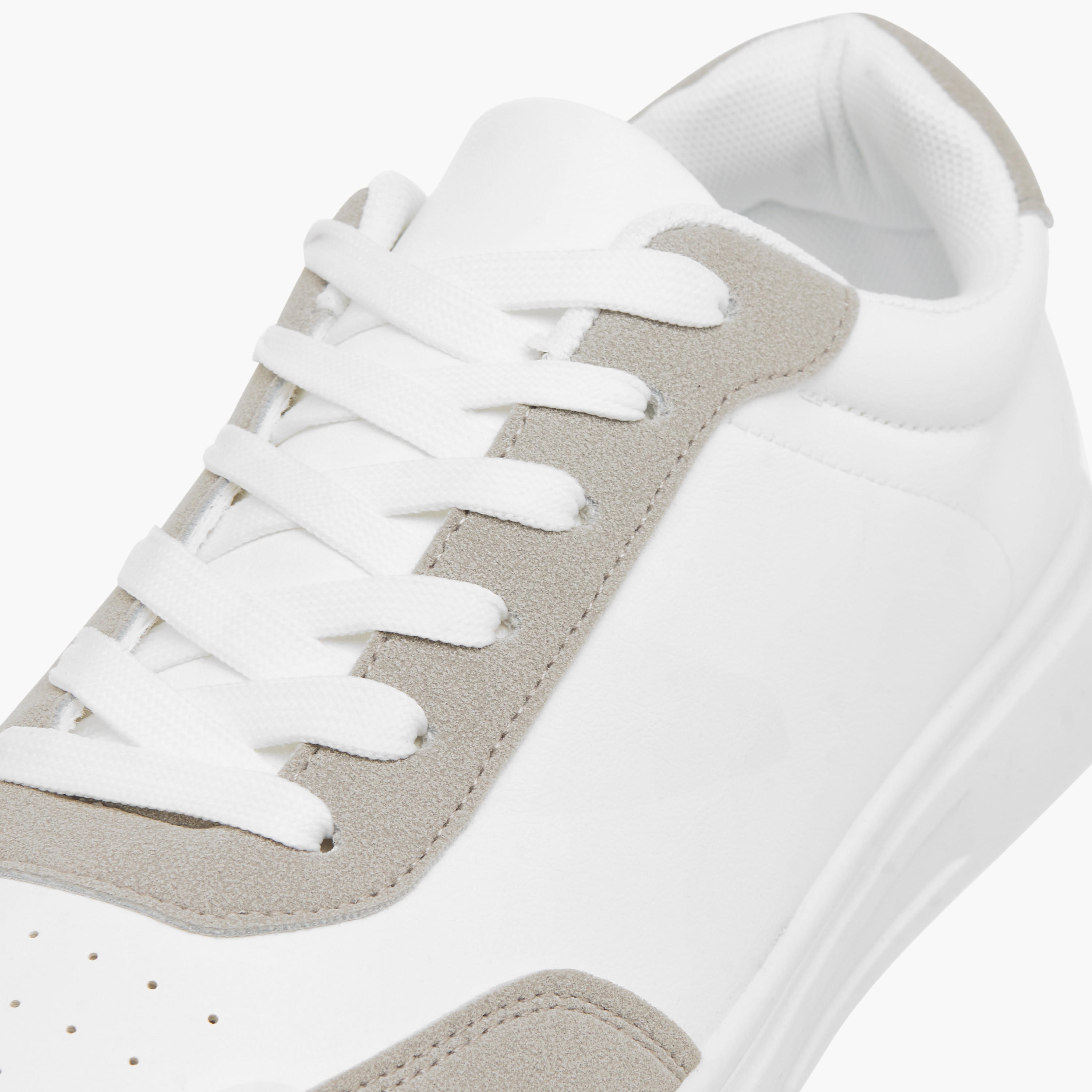 LBL by Shoexpress Panelled Lace-Up Sneakers-men-shoes-sneakers-image-4
