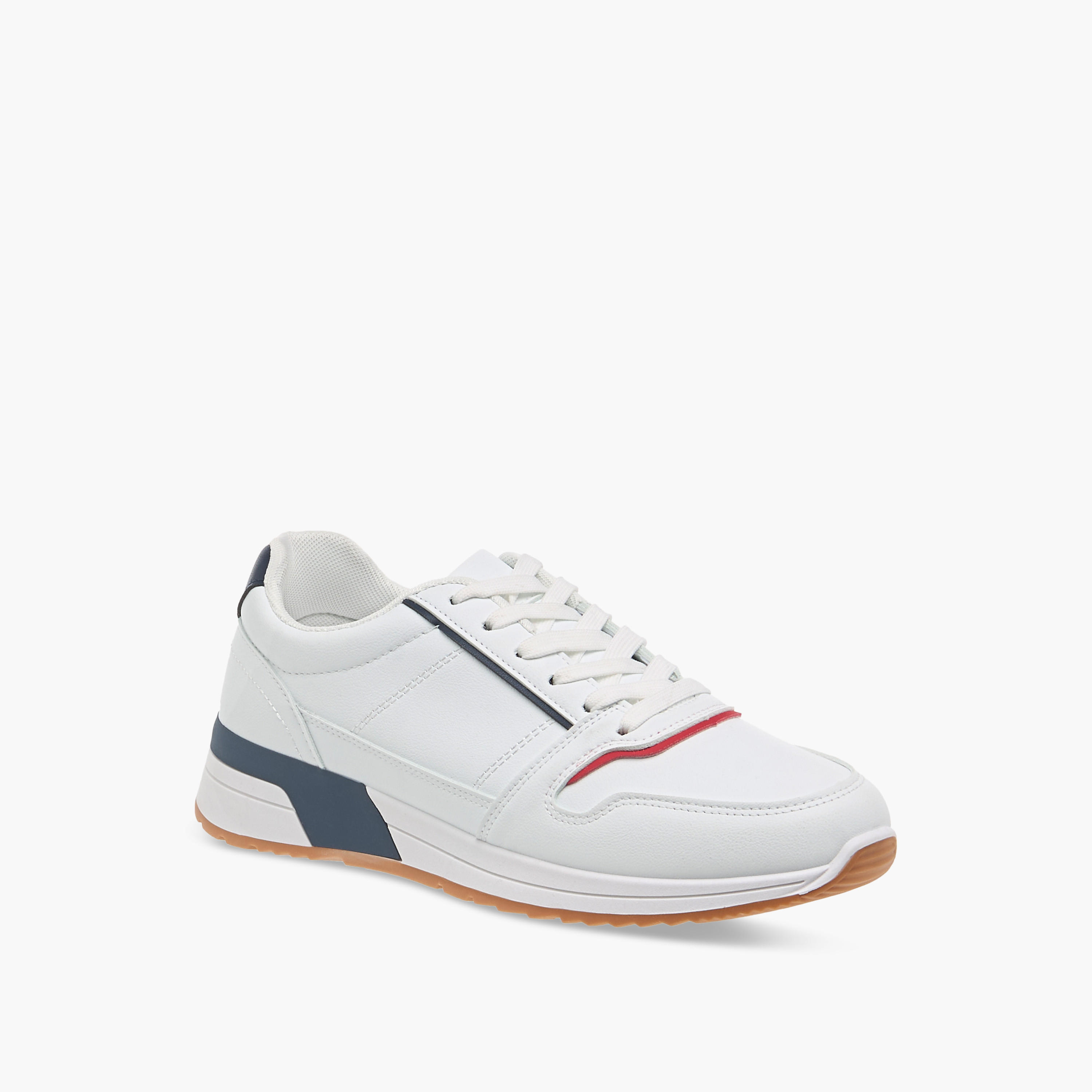 LBL by Shoexpress Panelled Lace-Up Sneakers-men-shoes-sneakers-image-2
