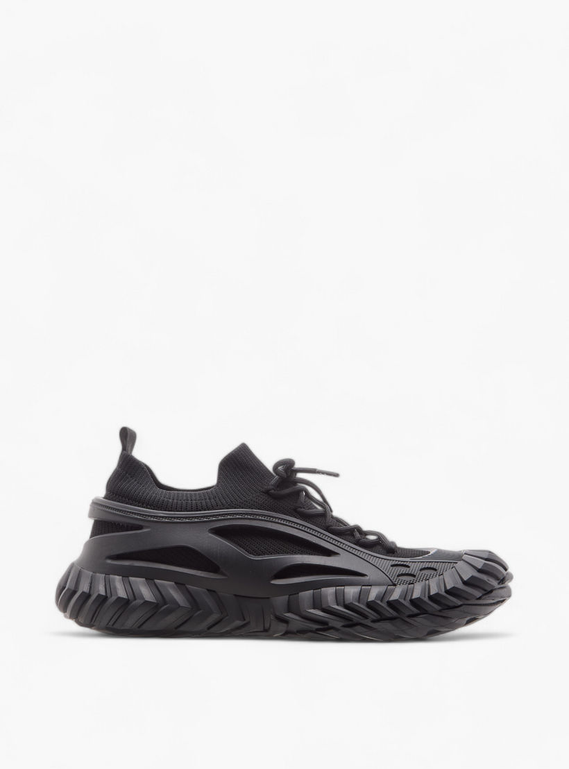 Lee Cooper Men's Panelled Sneakers with Lace-Up Closure-men-shoes-sneakers-image-3