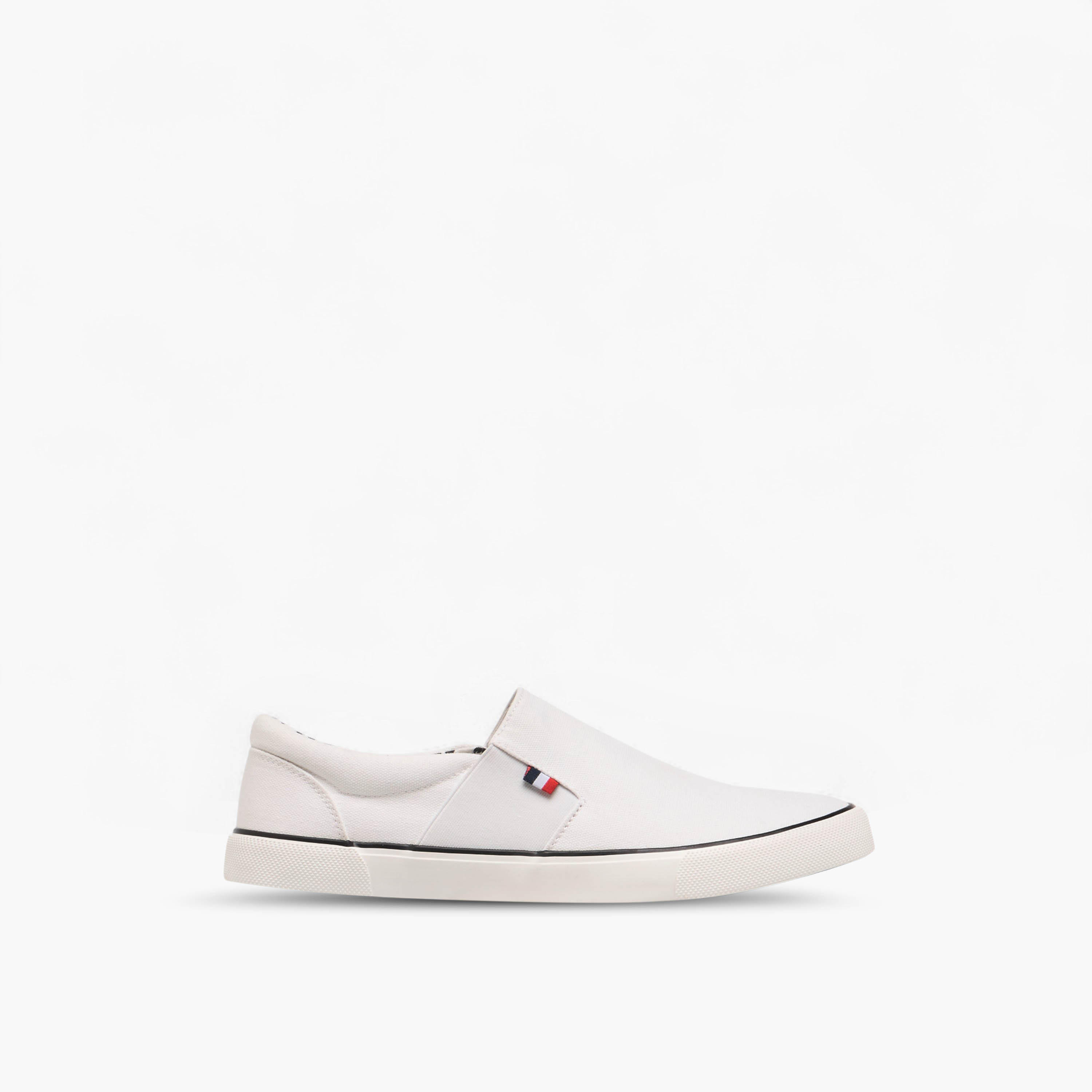 LBL by Shoexpress Solid Slip-On Canvas Shoes-men-shoes-sneakers-image-3