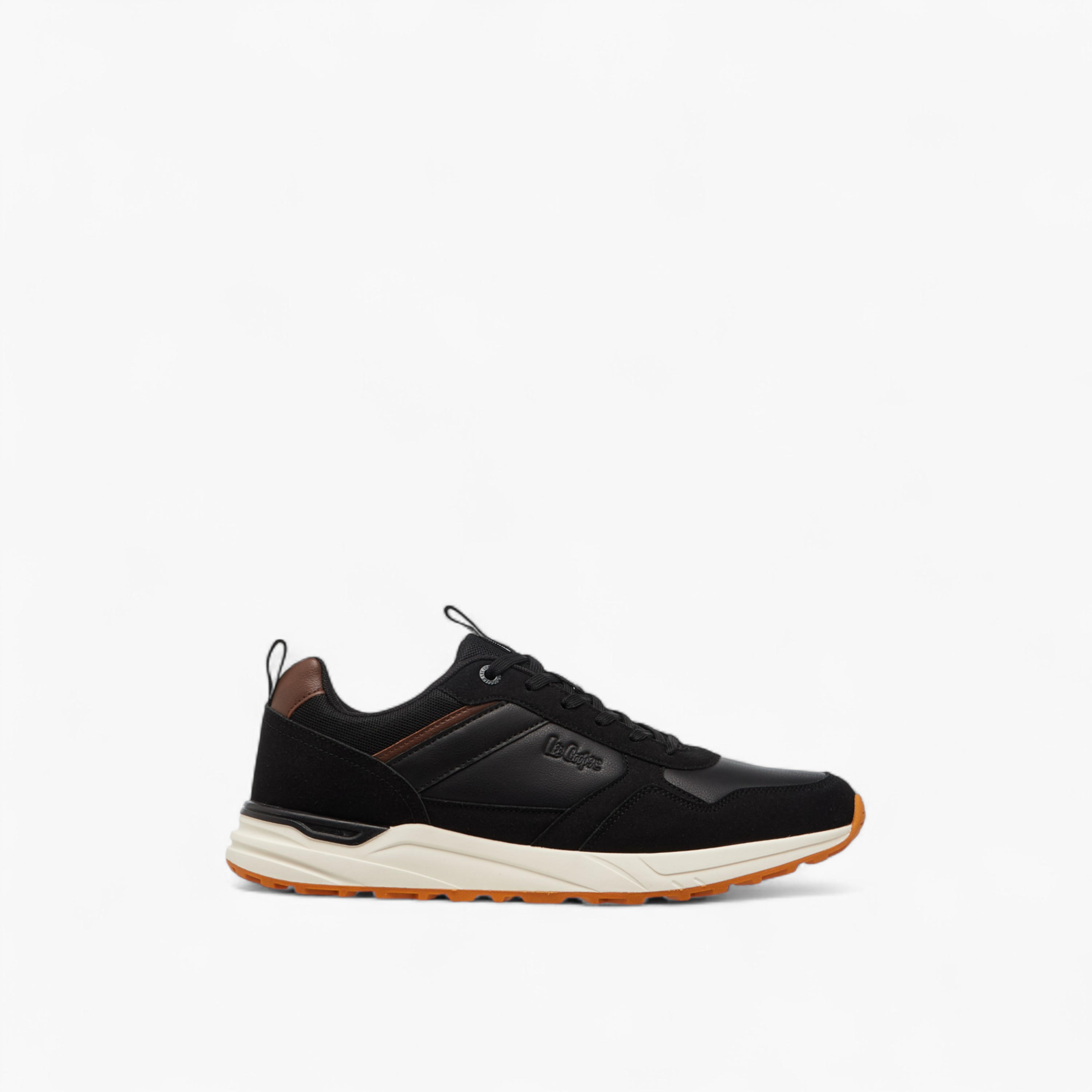 Lee Cooper Men's Panelled Lace-Up Sneakers-men-shoes-sneakers-image-3