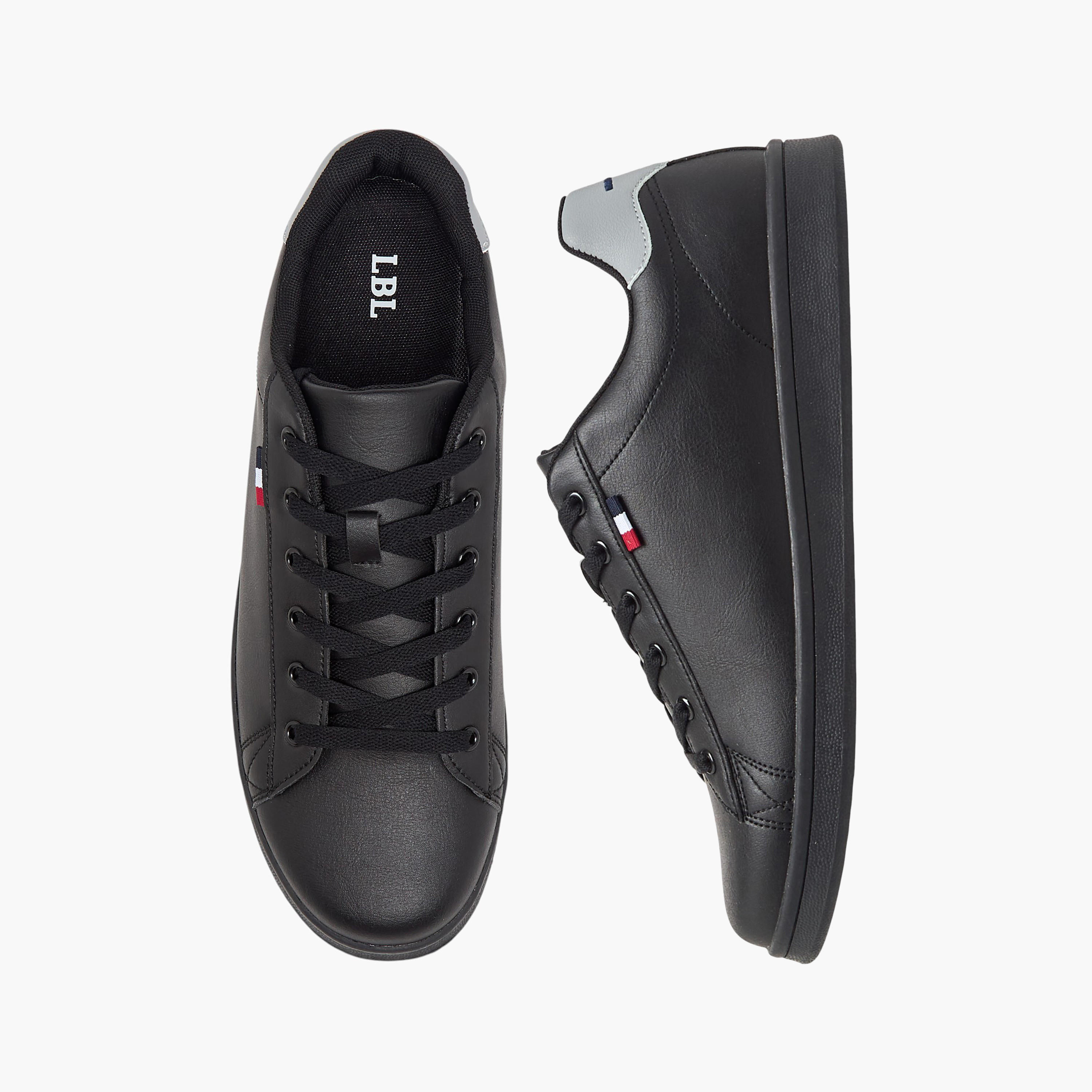 حذاء سنيكرز برباط وألواح من أل بي أل من شو إكسبريس-men-shoes-sneakers-image-1