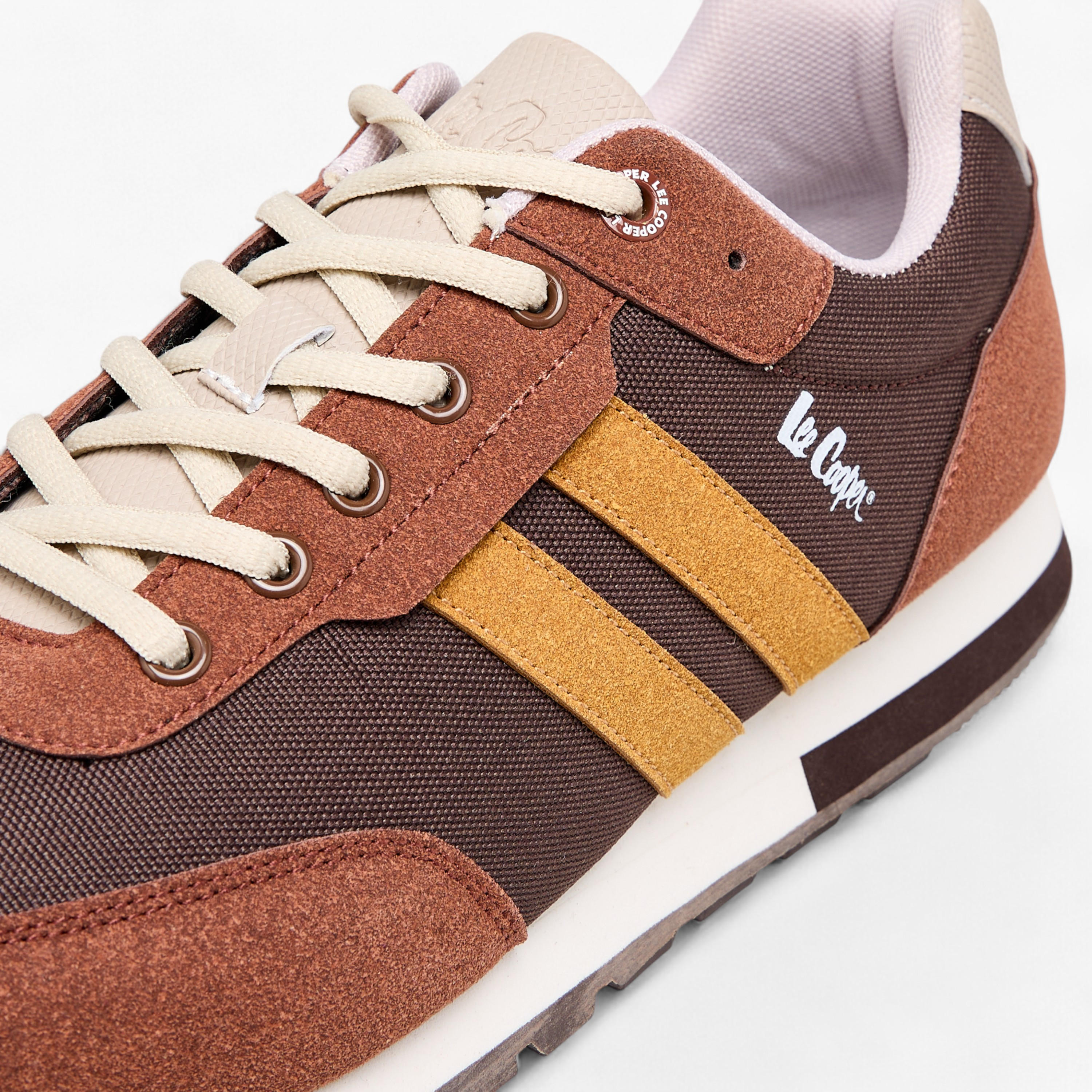 حذاء سنيكرز بألواح ورباط إغلاق للرجال من لي كوبر-men-shoes-sneakers-image-4