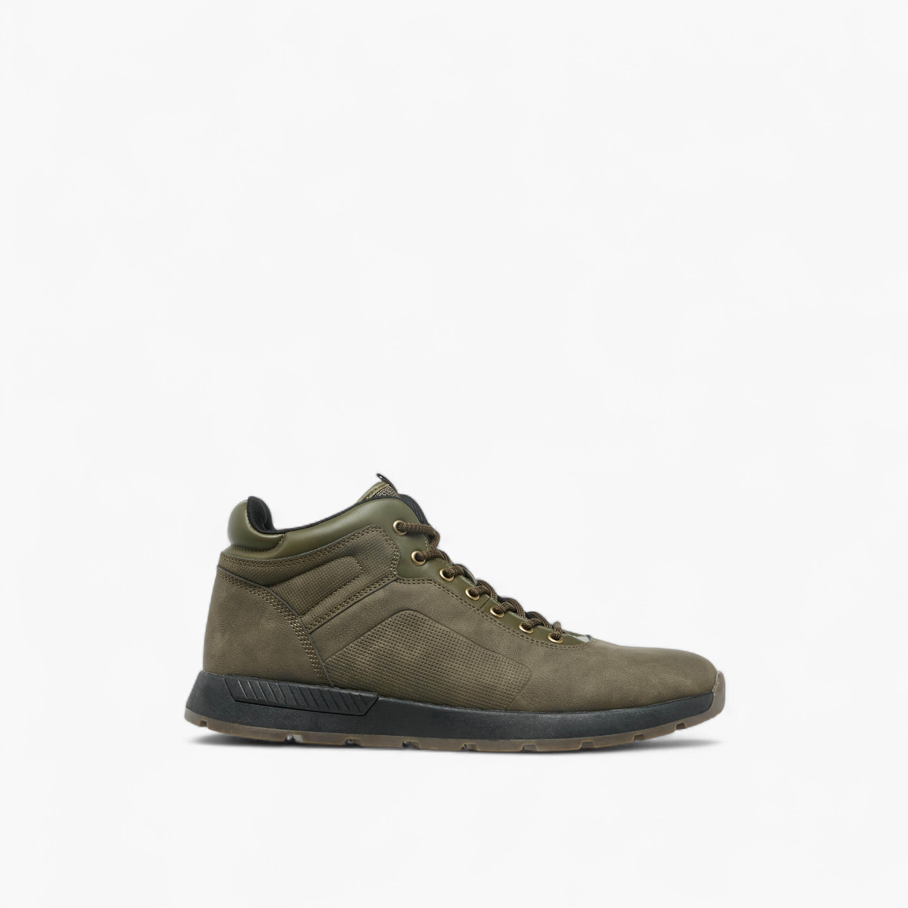 LBL by Shoexpress Panelled Lace-Up Ankle Boots-men-shoes-boots-image-3
