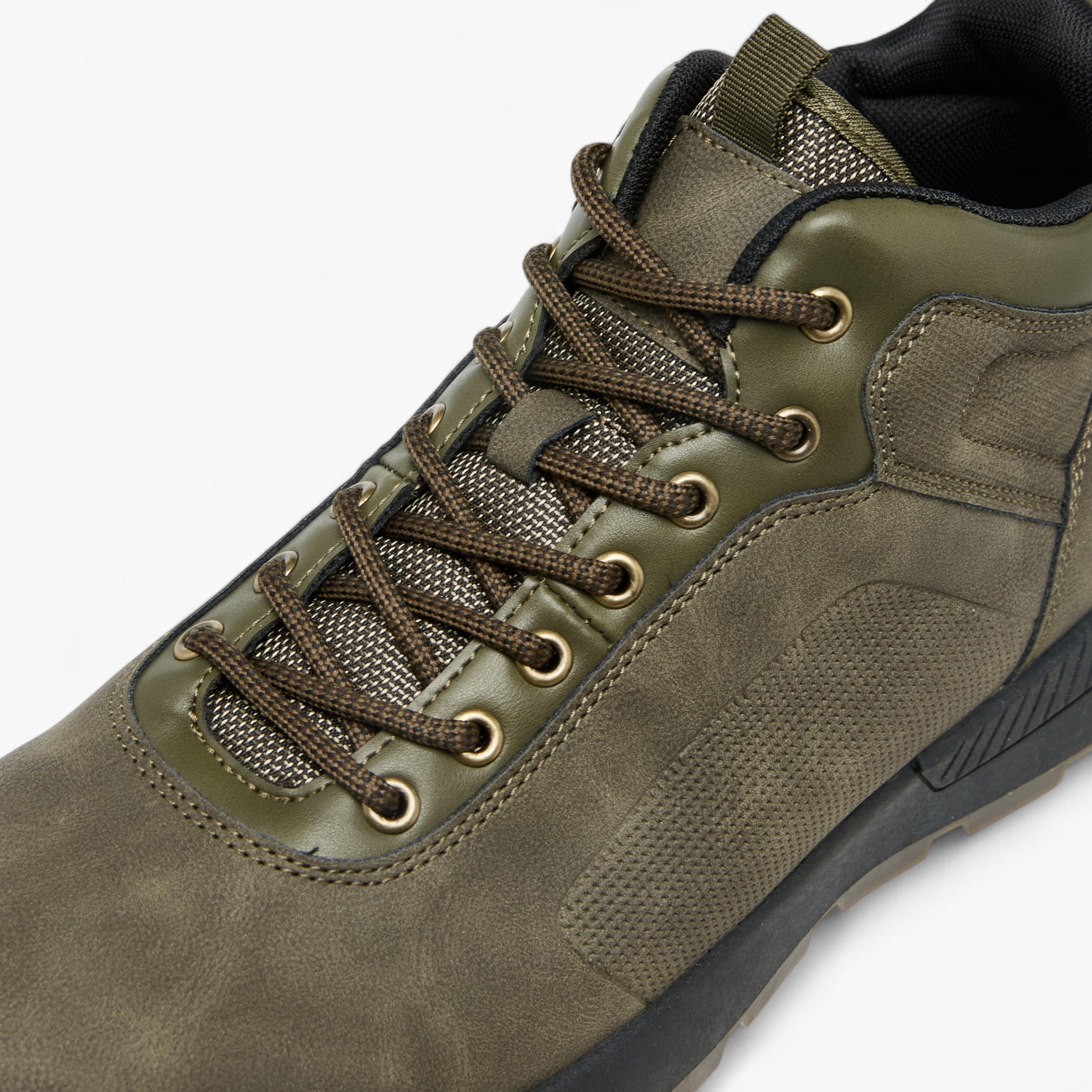 LBL by Shoexpress Panelled Lace-Up Ankle Boots-men-shoes-boots-image-4