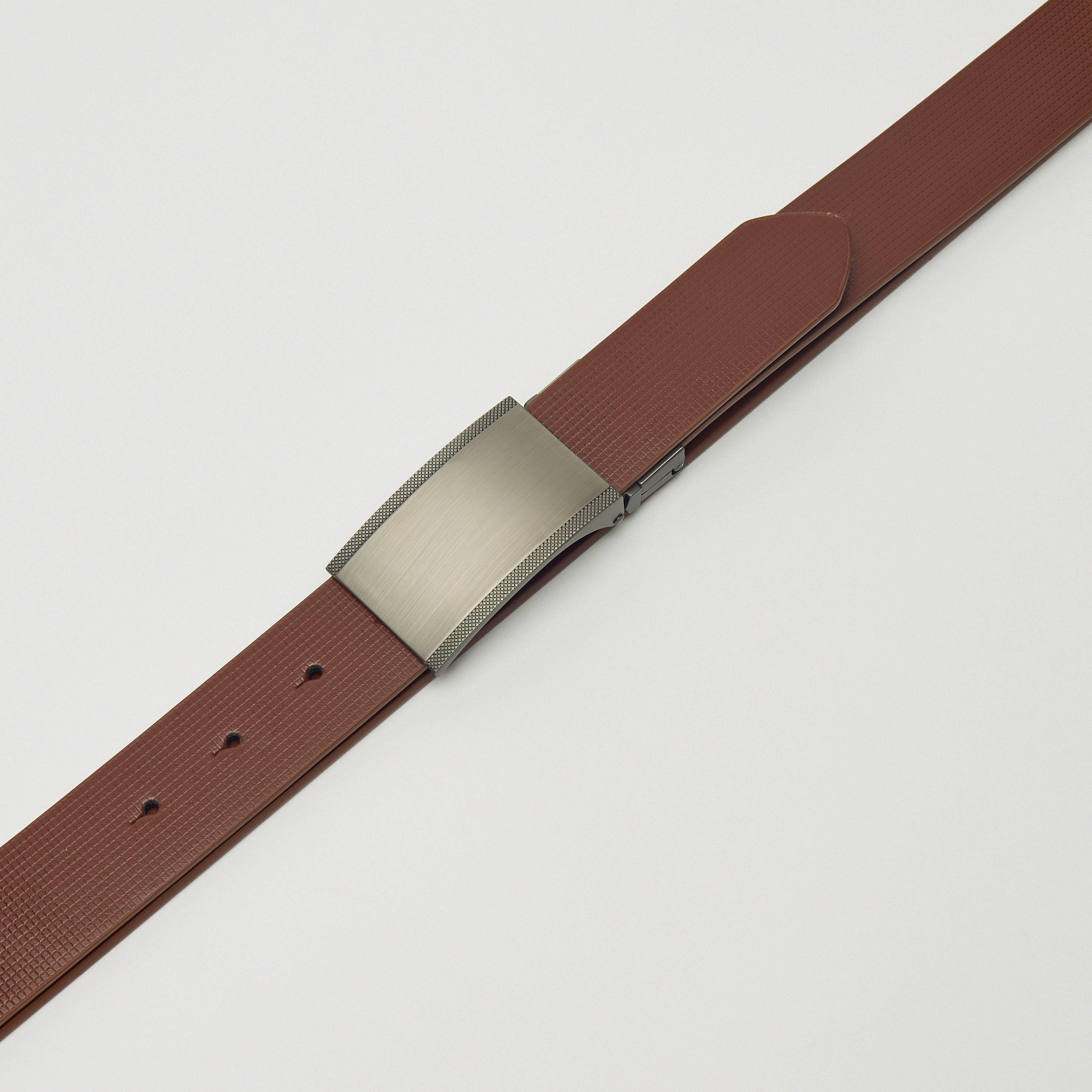 LBL by Shoexpress Textured Reversible Belt with Plate Buckle Closure-men-beltsandwallets-belts-image-2