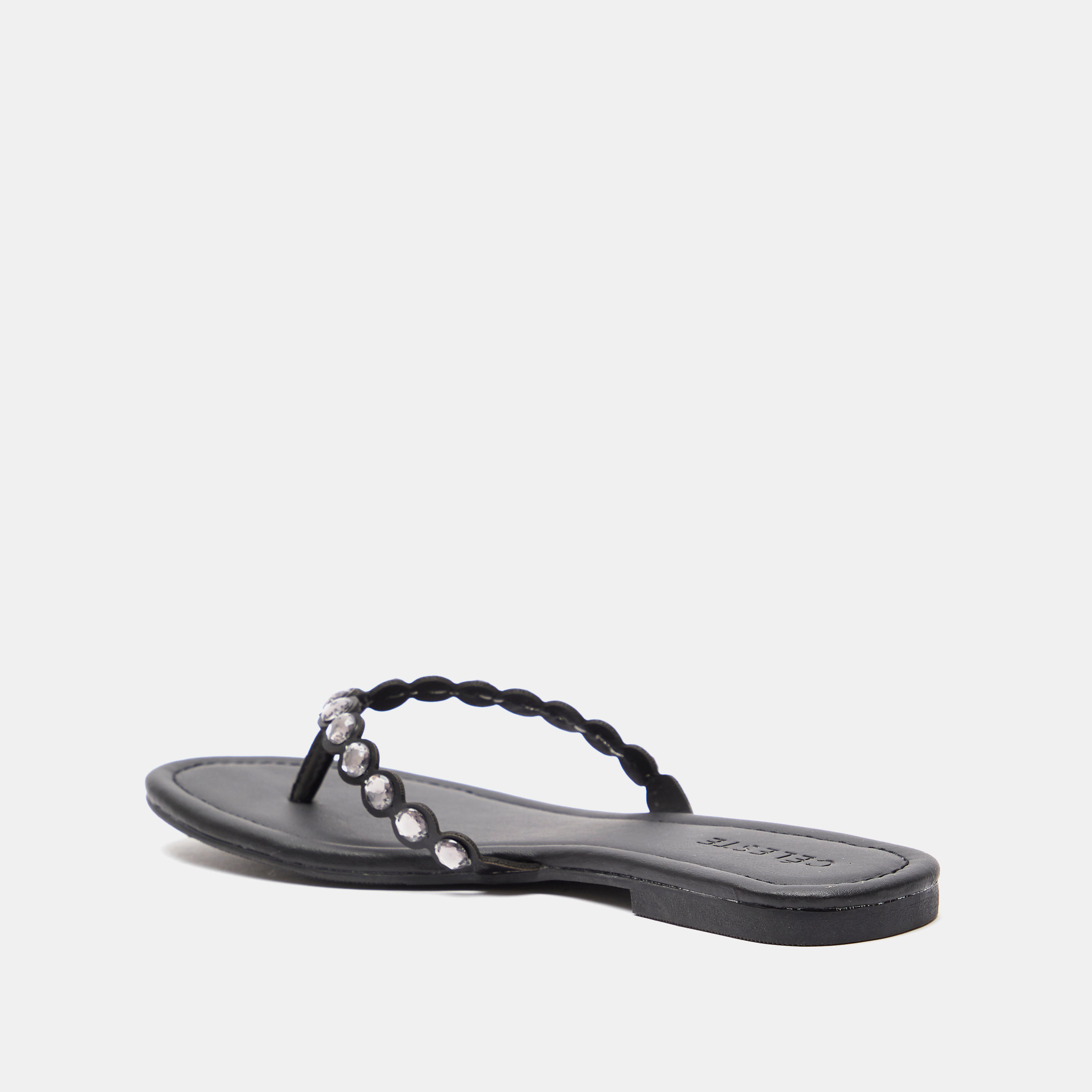 صندل ثونغ مزين وسهل الارتداء للنساء من سيليست-women-shoes-flats-sandals-image-3