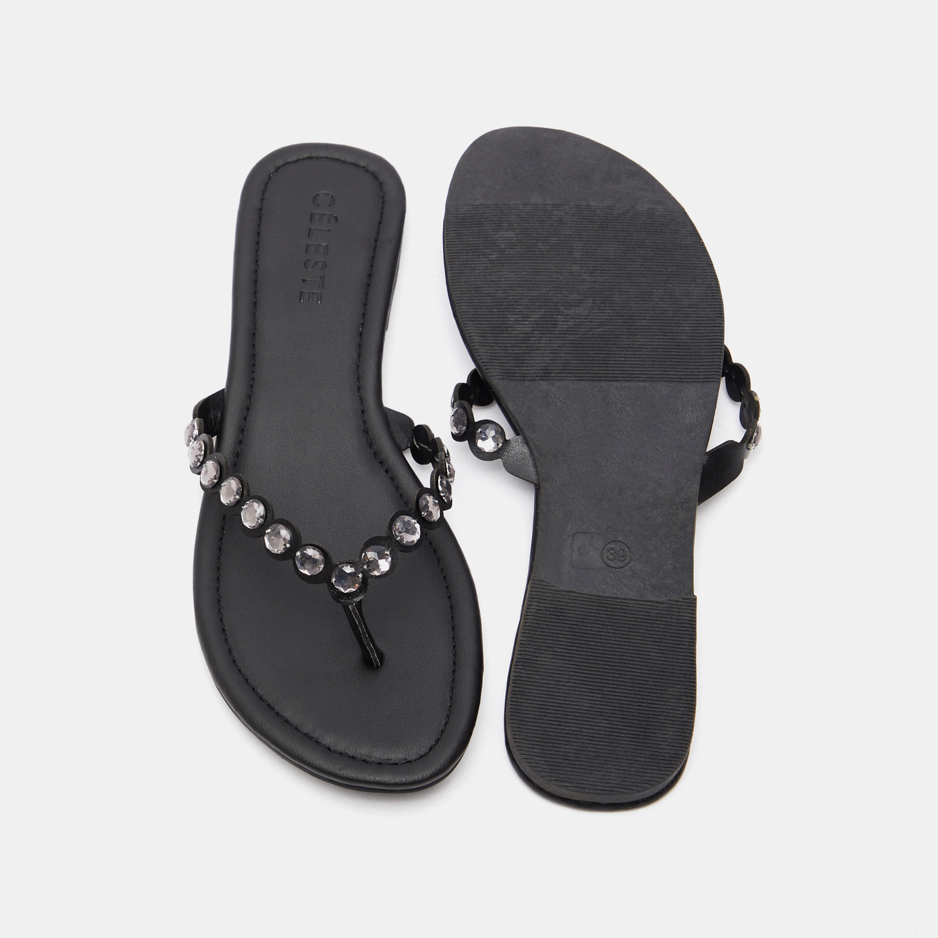 صندل ثونغ مزين وسهل الارتداء للنساء من سيليست-women-shoes-flats-sandals-image-5