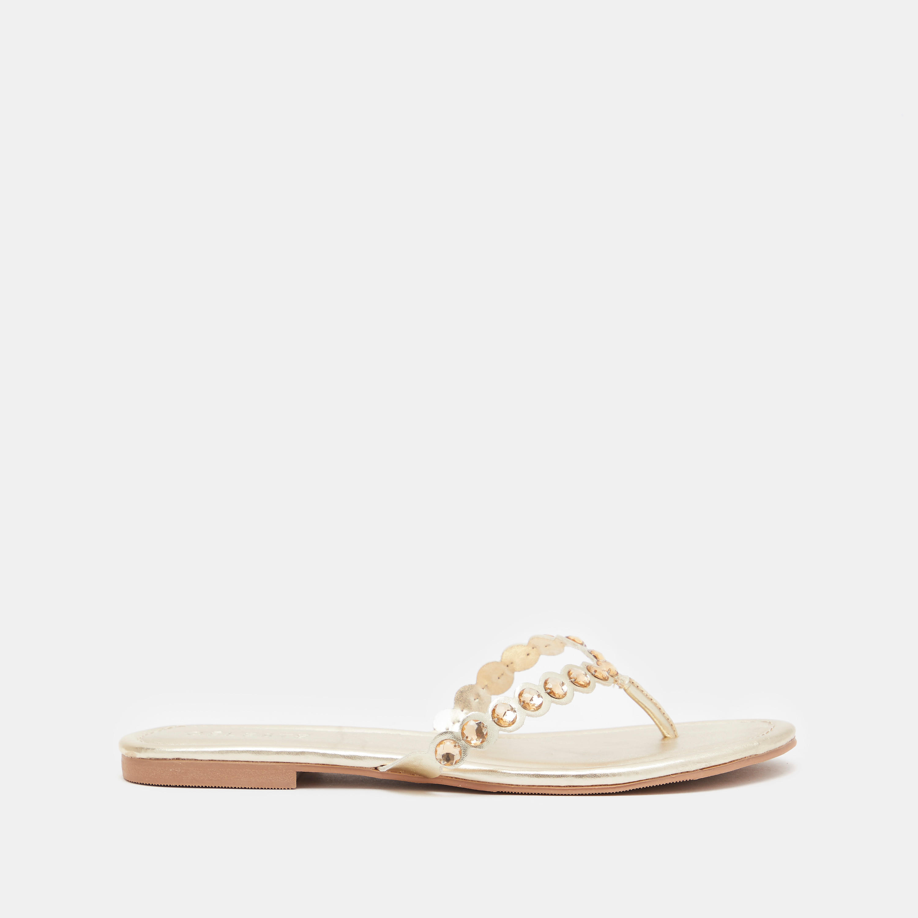 صندل ثونغ مزين وسهل الارتداء للنساء من سيليست-women-shoes-flats-sandals-image-6