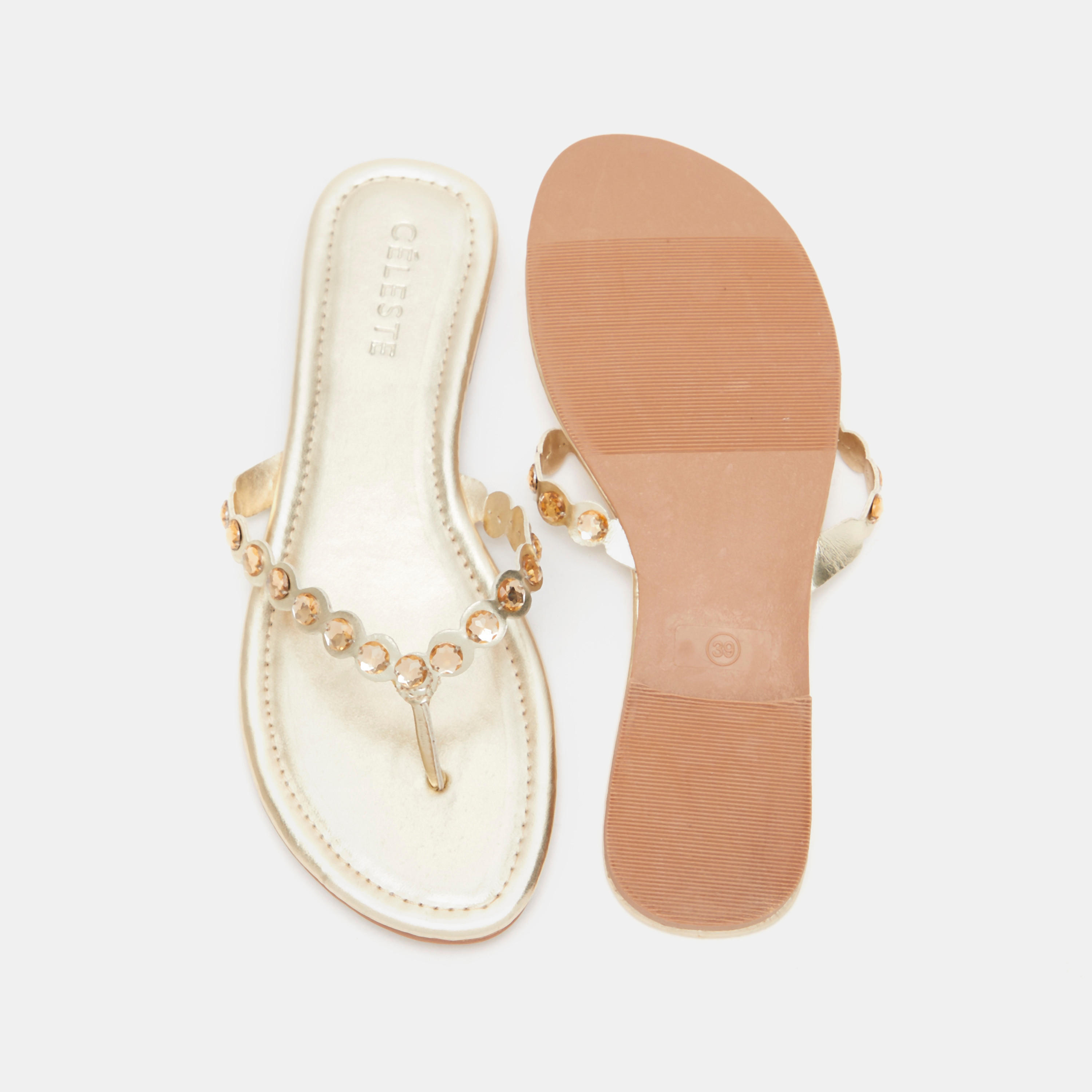 صندل ثونغ مزين وسهل الارتداء للنساء من سيليست-women-shoes-flats-sandals-image-10