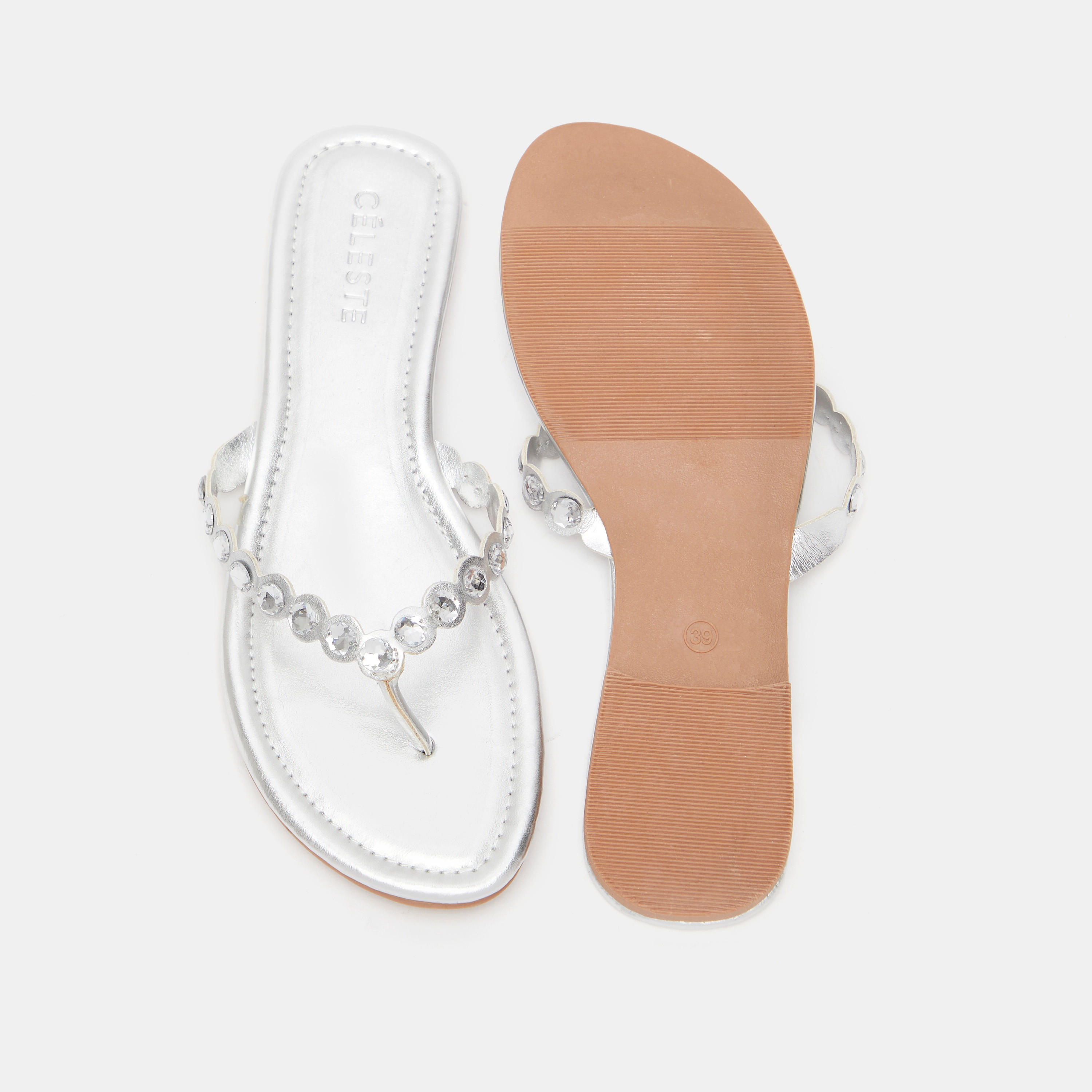 صندل ثونغ مزين وسهل الارتداء للنساء من سيليست-women-shoes-flats-sandals-image-15