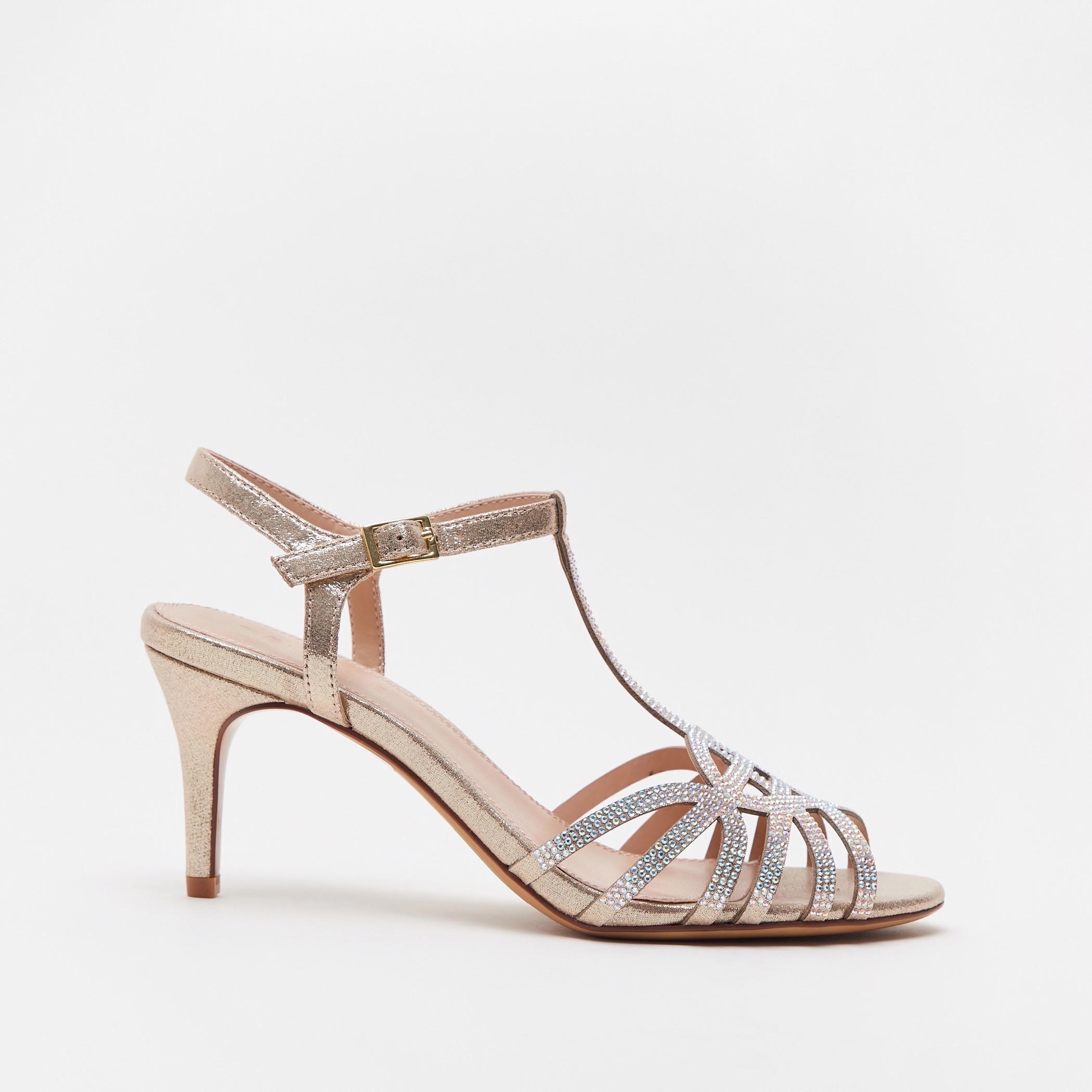 حذاء ستيليتو مزين بمشبك على شكل T وإبزيم إغلاق للنساء من سيليست-women-shoes-heels-image-1