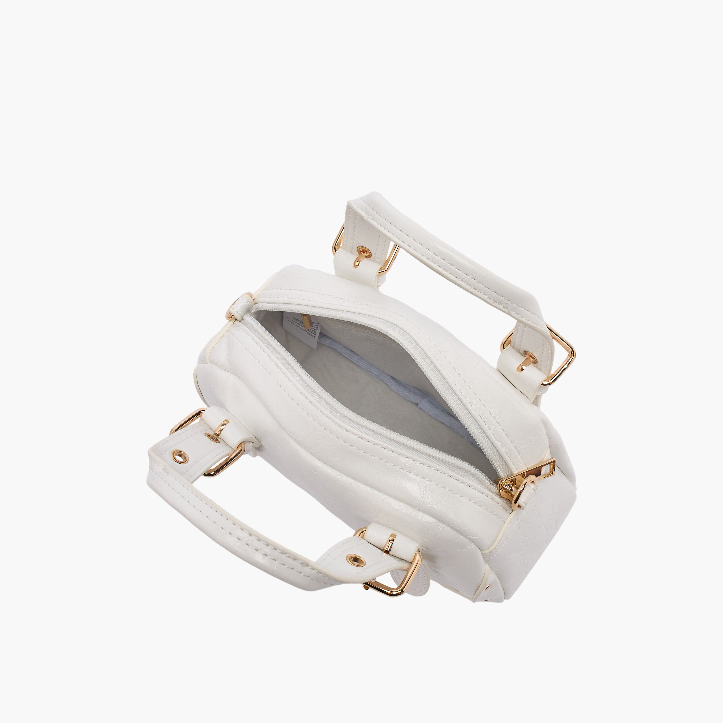 شنطة توت بتفصيلة إبزيم مع حزام قابل للفصل من فلورا بيلا-girls-accessories-bags-image-17