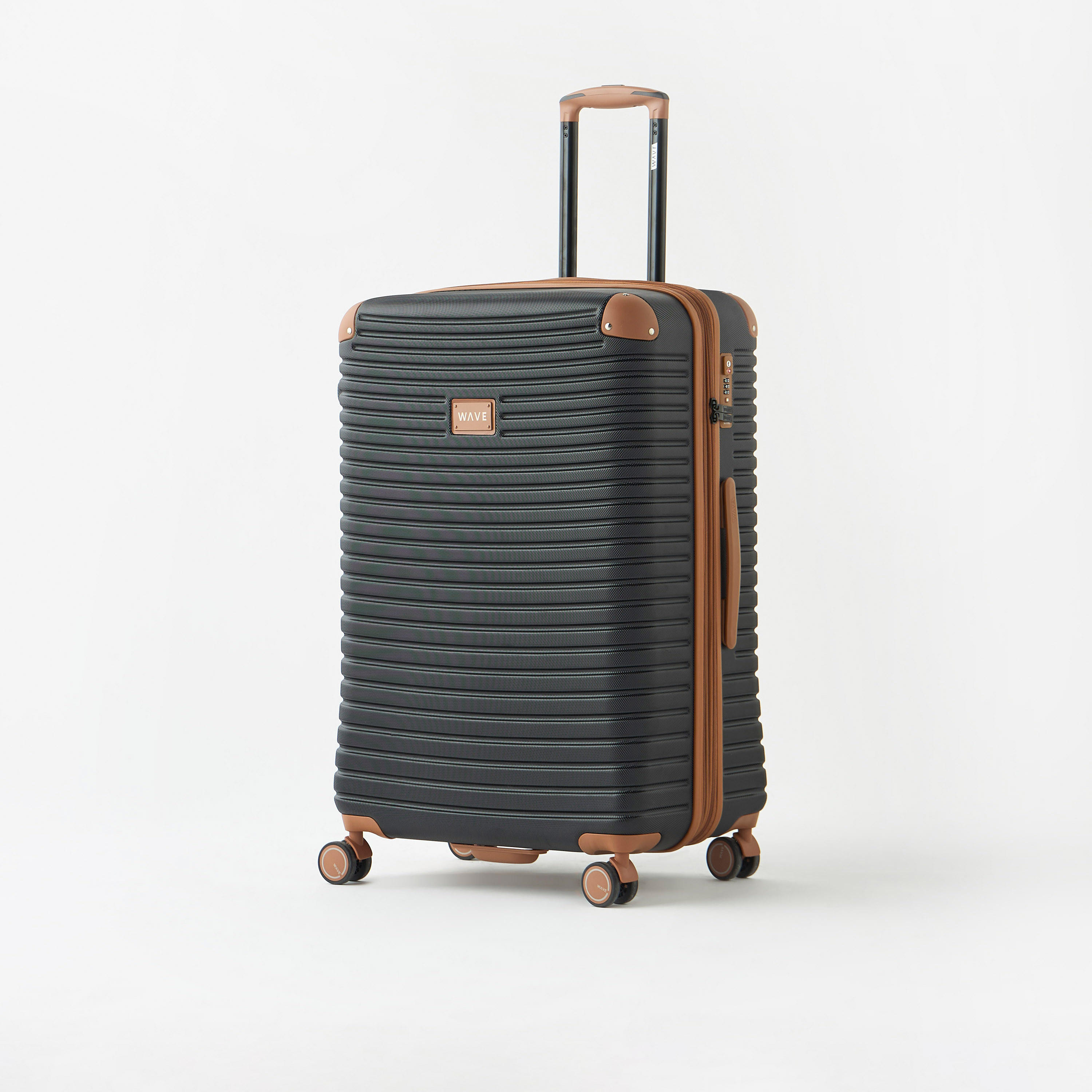 طقم شنطة ترولي صلبة بارزة الملمس بمقبض قابل للسحب 3 قطع من ويف-travel-luggagesandbags-luggage-image-4