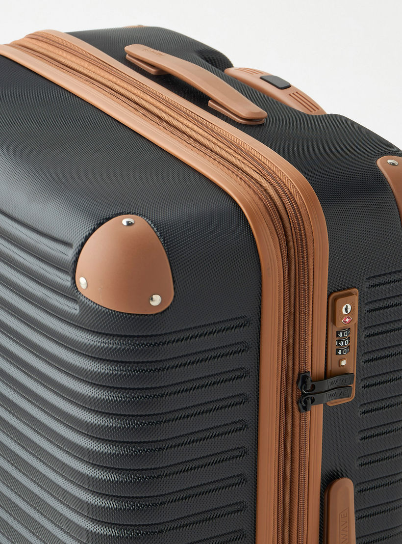 طقم شنطة ترولي صلبة بارزة الملمس بمقبض قابل للسحب 3 قطع من ويف-travel-luggagesandbags-luggage-image-6