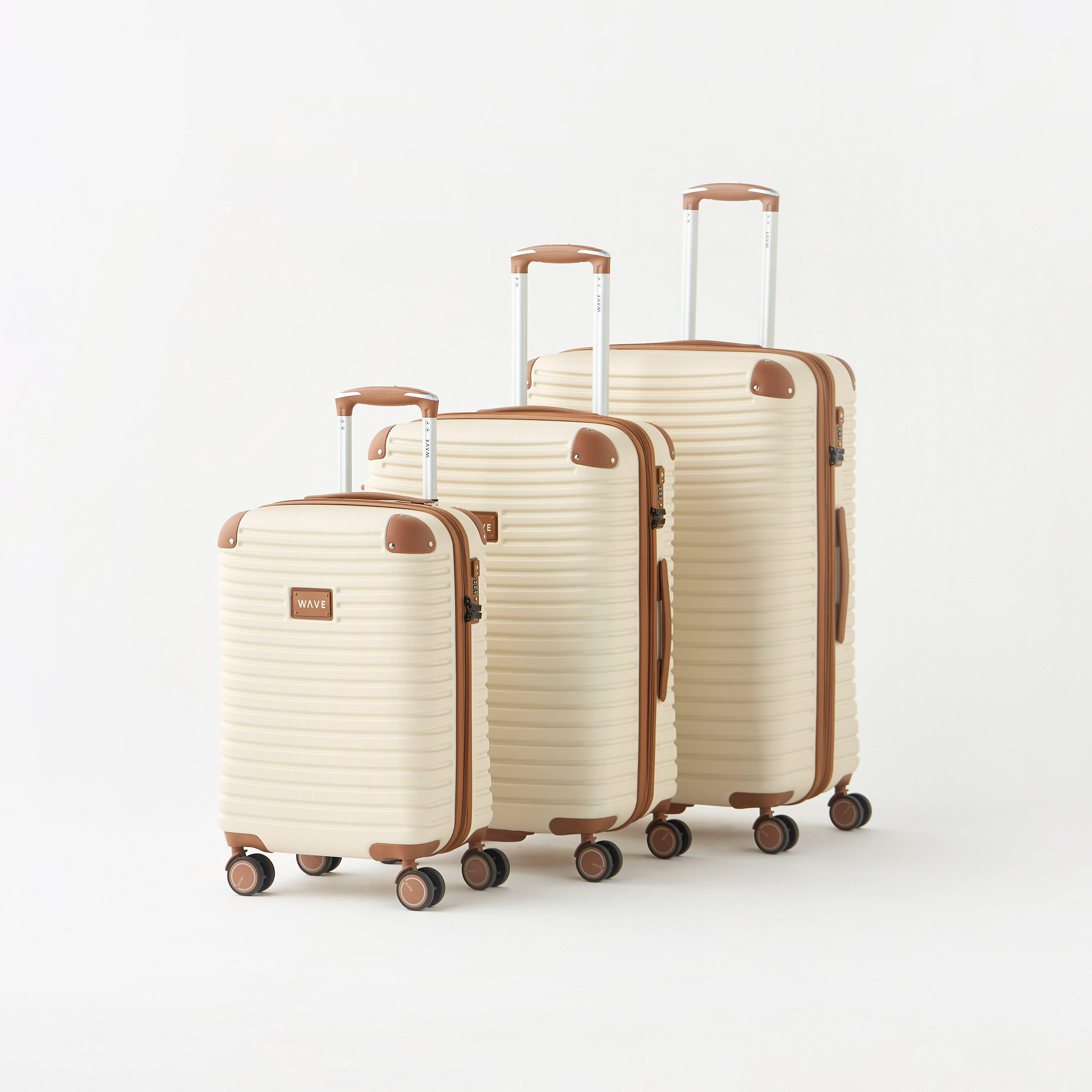 طقم شنطة ترولي صلبة بارزة الملمس بمقبض قابل للسحب 3 قطع من ويف-travel-luggagesandbags-luggage-image-3