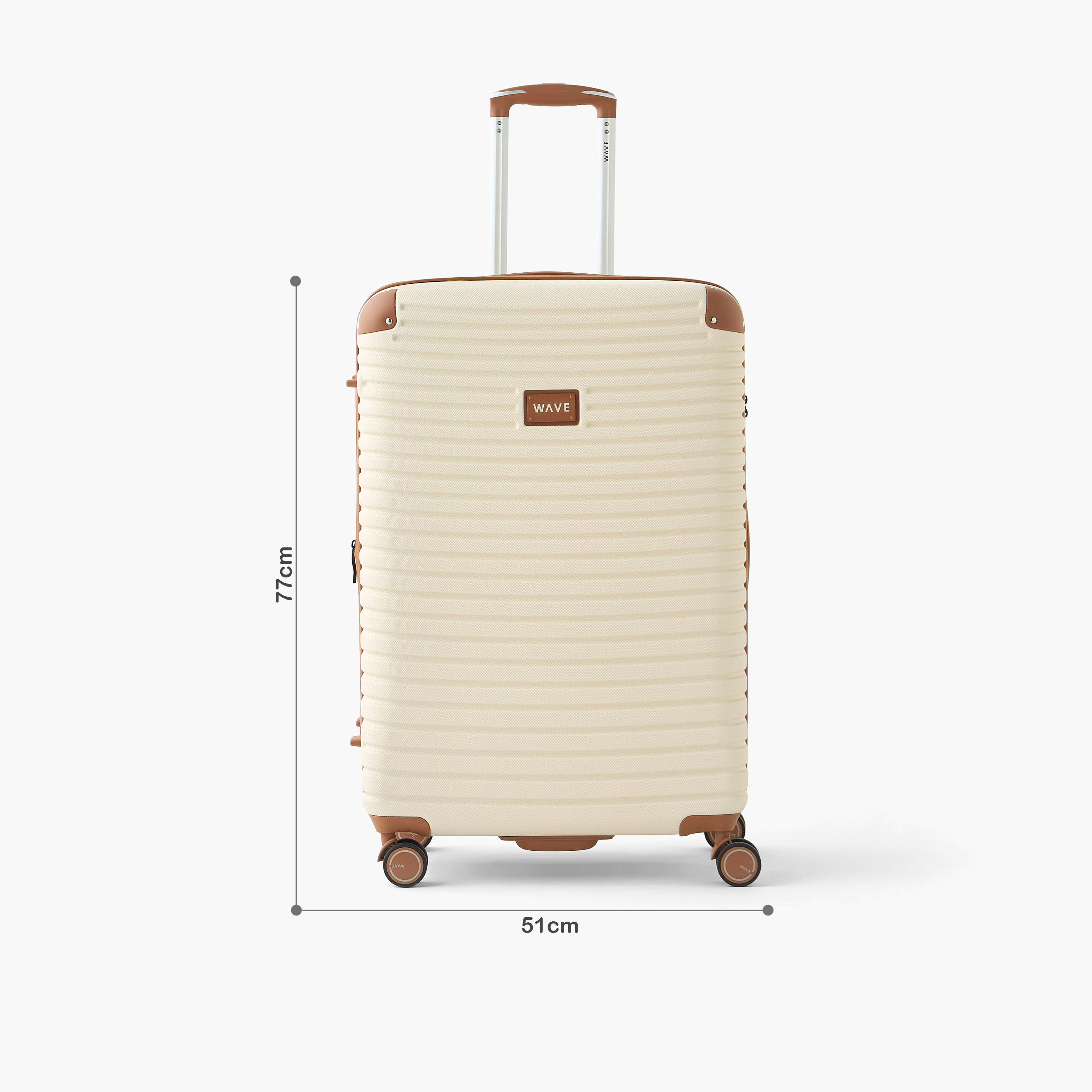 WAVE Textured Hardcase Trolley Bag with Retractable Handle - Set of 3-travel-luggagesandbags-luggage-image-2