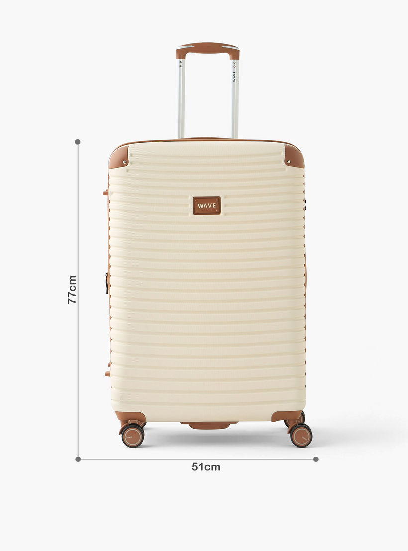 طقم شنطة ترولي صلبة بارزة الملمس بمقبض قابل للسحب 3 قطع من ويف-travel-luggagesandbags-luggage-image-2