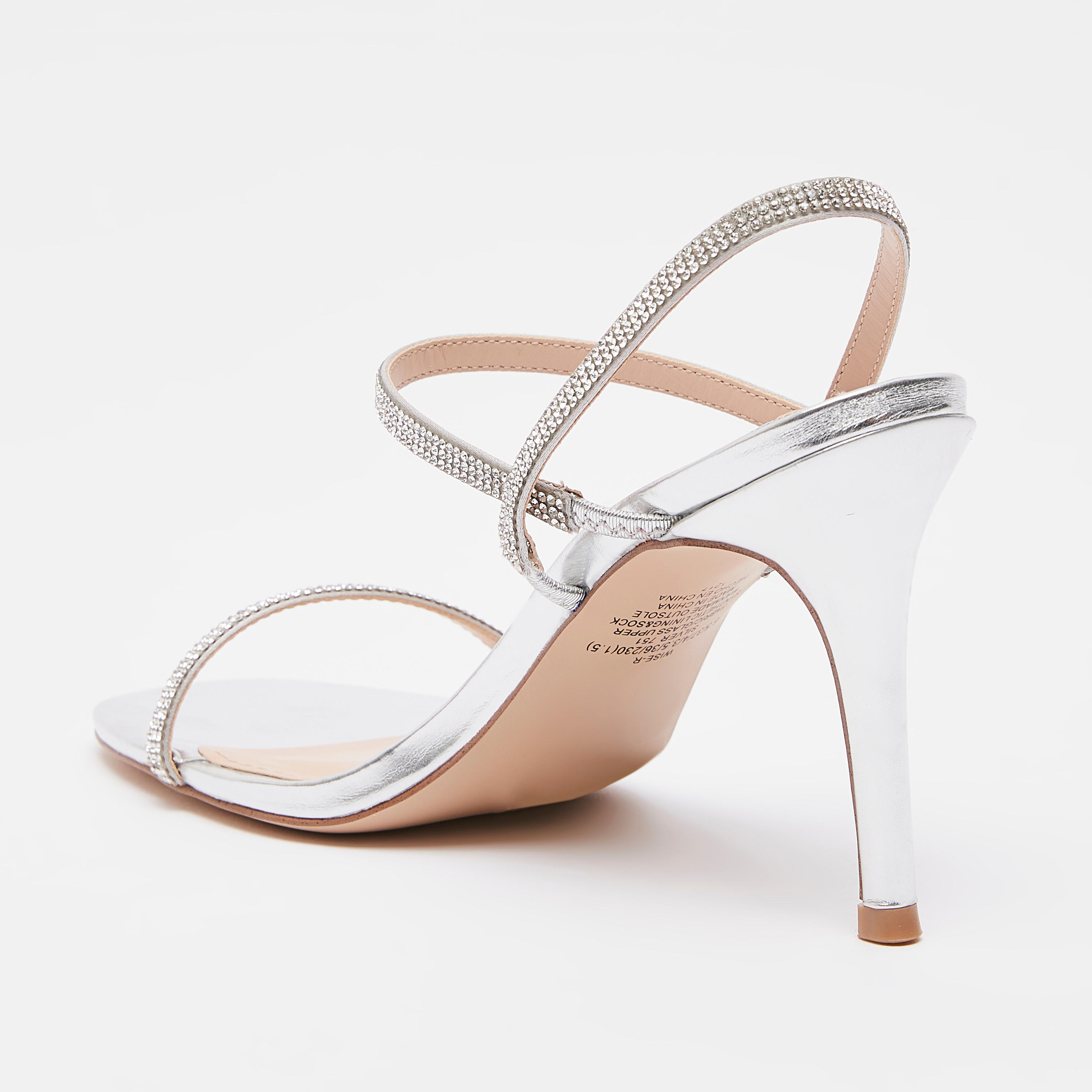 Steve Madden Women's Embellished Slip-On Sandals with Stiletto Heels-women-shoes-heels-image-3
