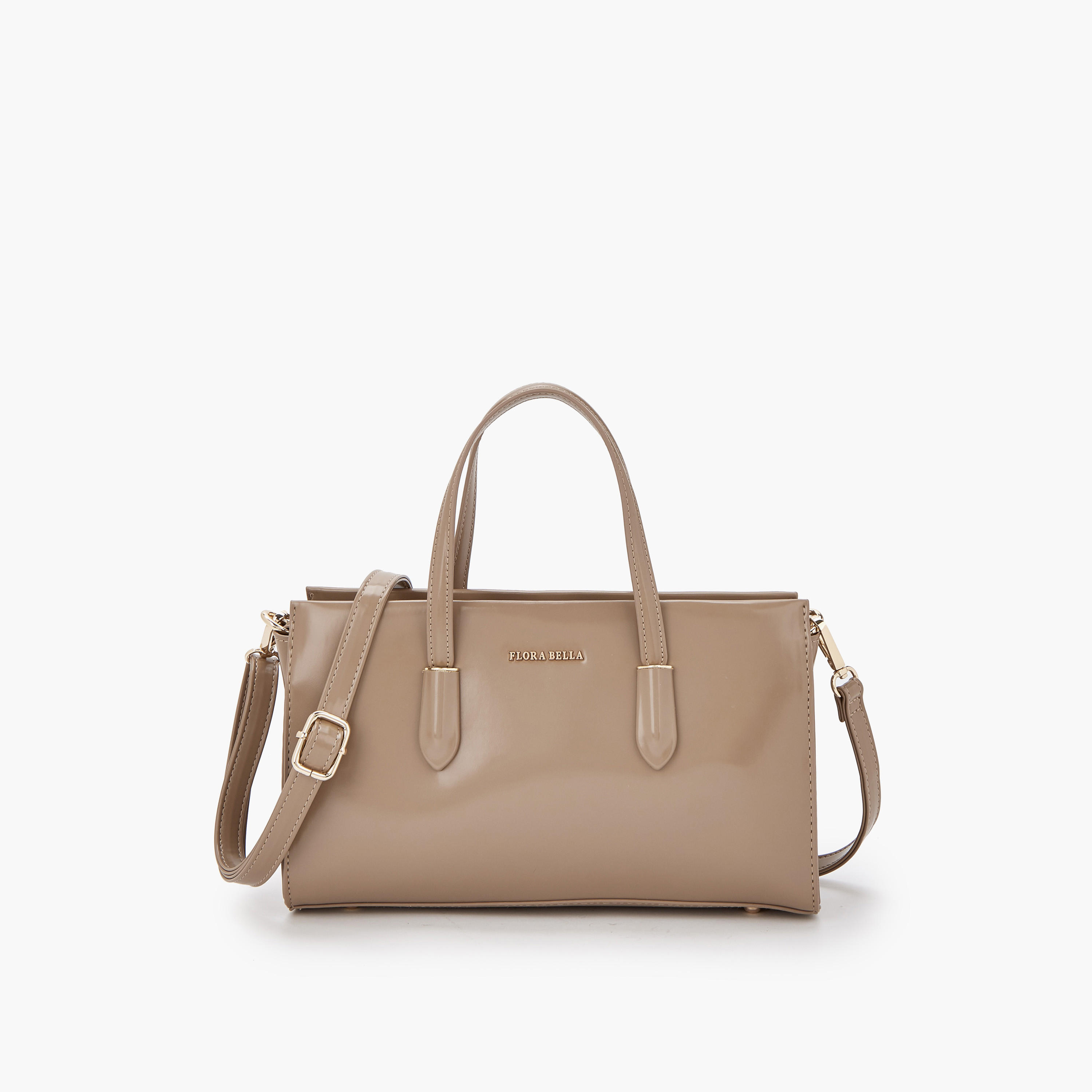 Flora Bella Solid Tote Bag with Detachable Strap-women-bagsandwallets-handbags-image-1
