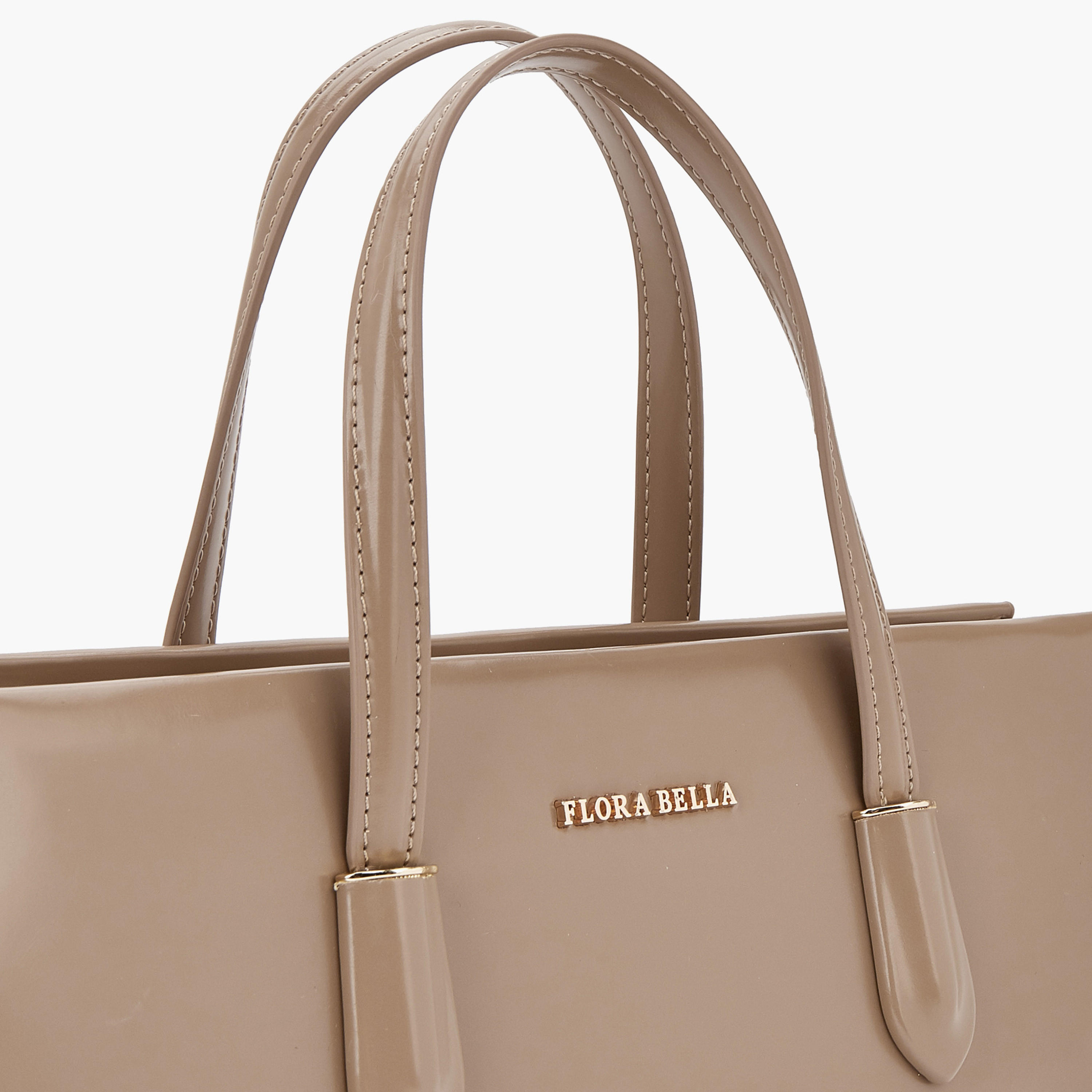 Flora Bella Solid Tote Bag with Detachable Strap-women-bagsandwallets-handbags-image-4