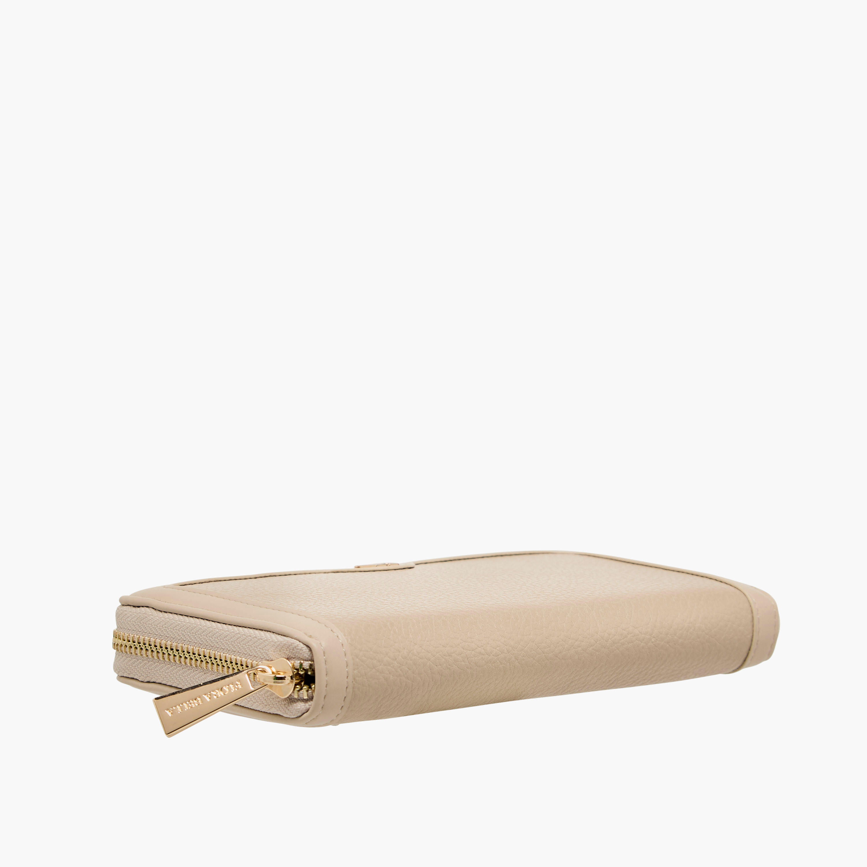 Flora Bella Solid Zip Around Wallet with Detachable Strap-women-bagsandwallets-wallets-image-6