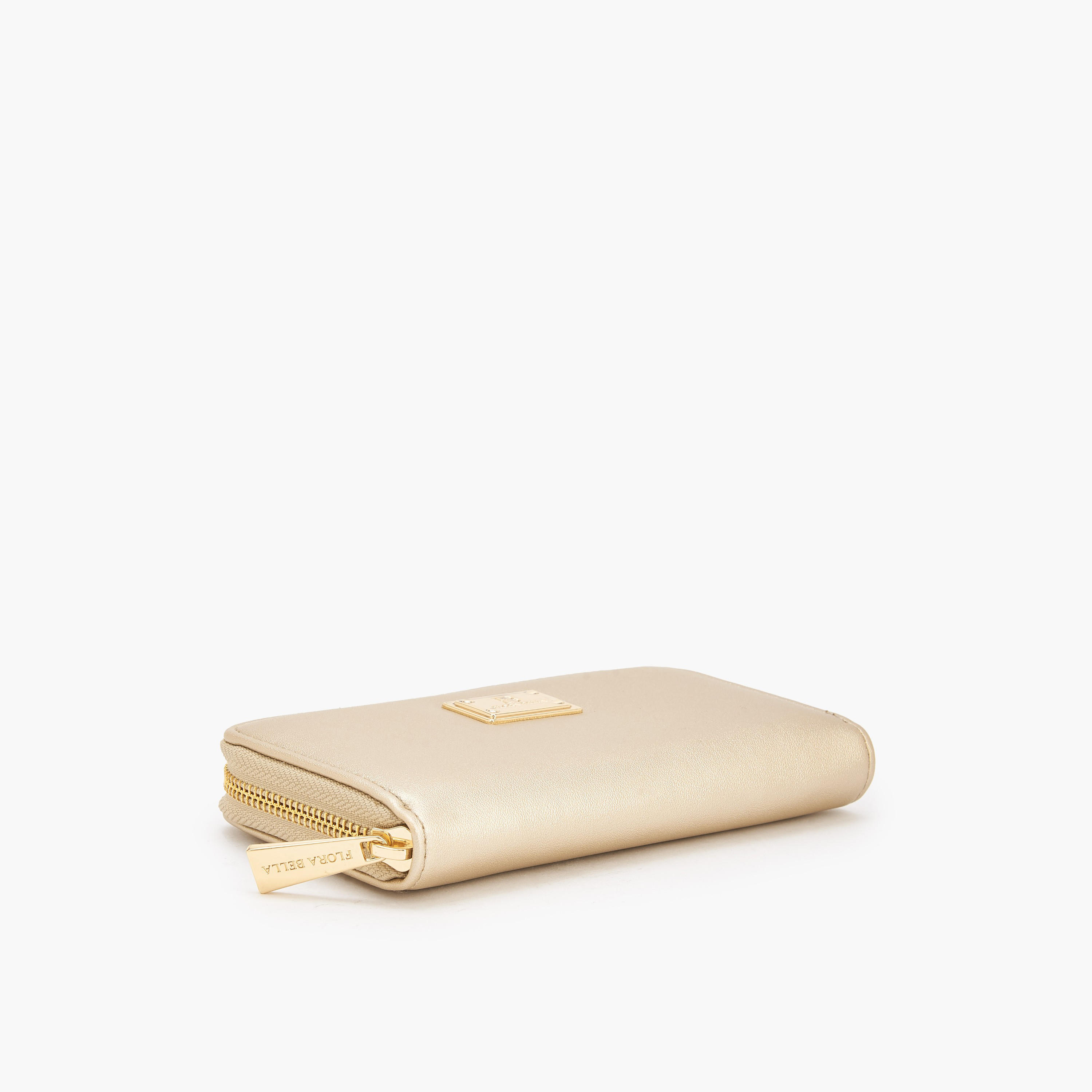 Flora Bella Logo Accent Zip Around Wallet-women-bagsandwallets-wallets-image-5