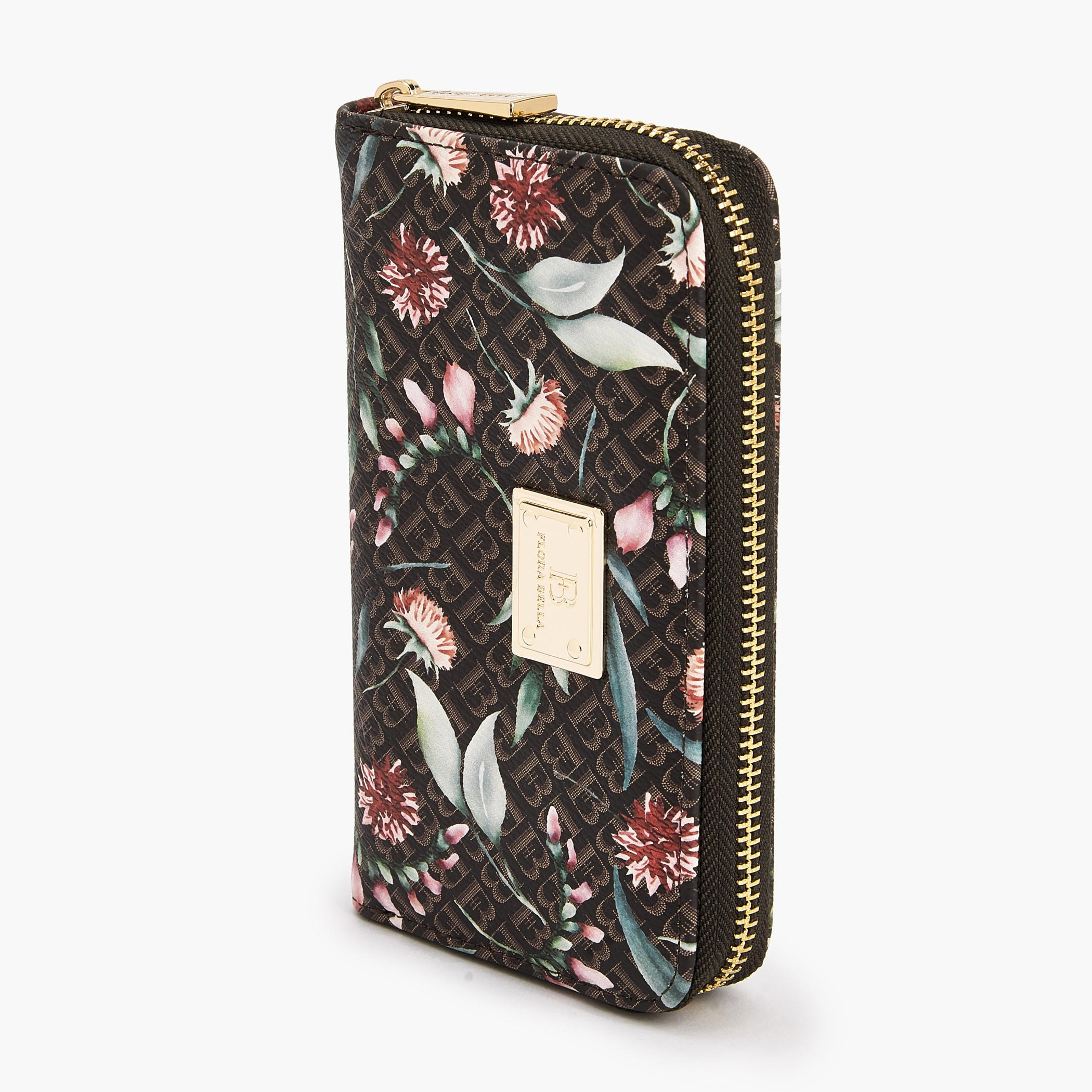 Flora Bella Floral Monogram Print Zip-Around Wallet-women-bagsandwallets-wallets-image-6