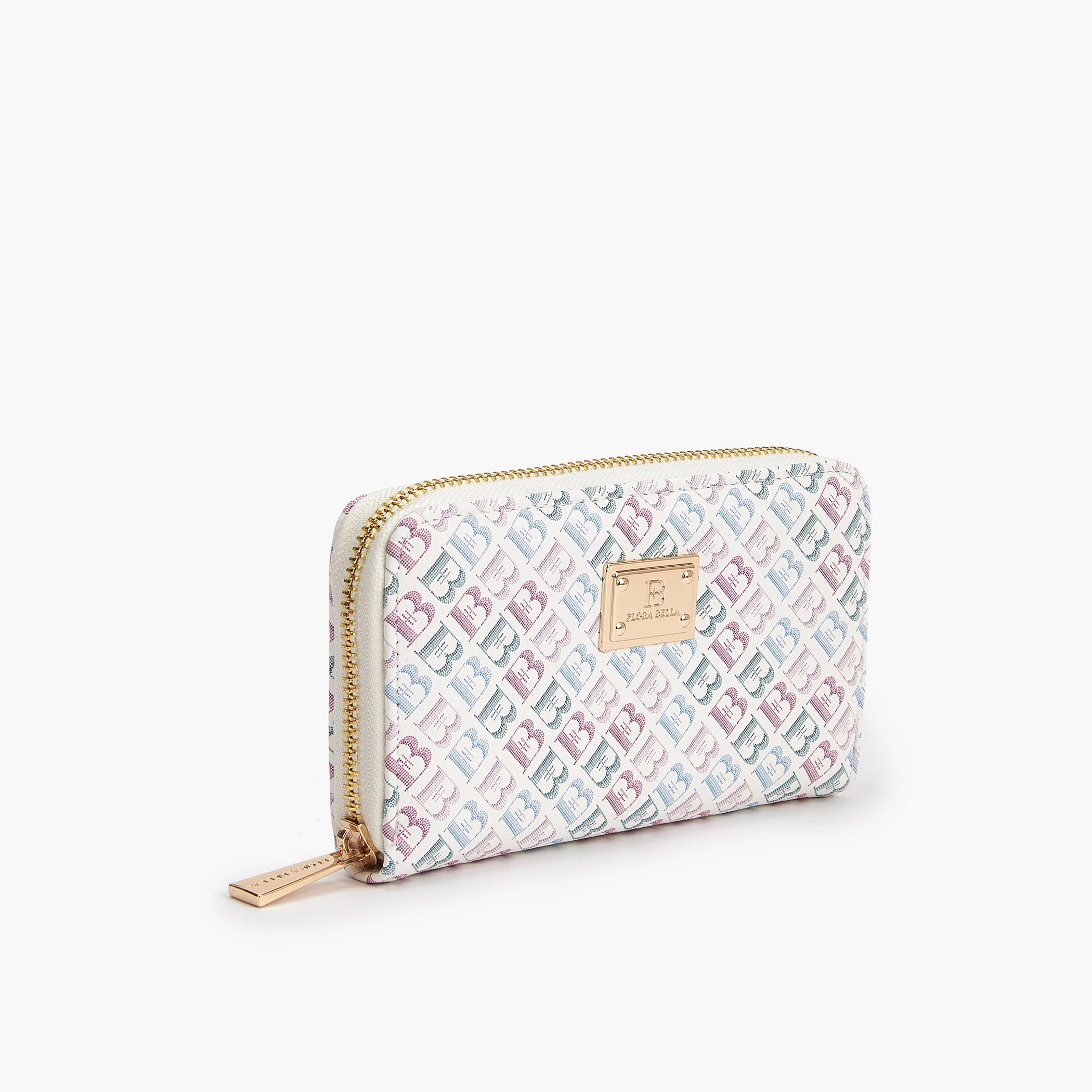 Flora Bella Floral Monogram Print Zip-Around Wallet-women-bagsandwallets-wallets-image-2