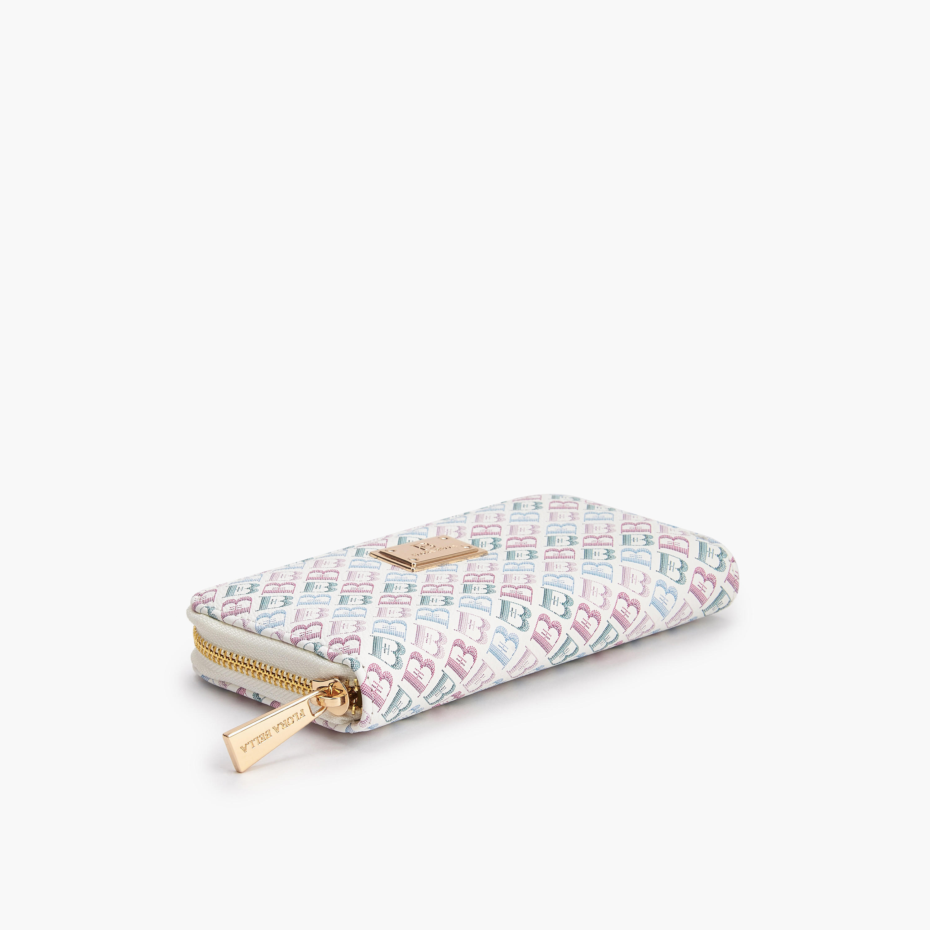 Flora Bella Floral Monogram Print Zip-Around Wallet-women-bagsandwallets-wallets-image-5