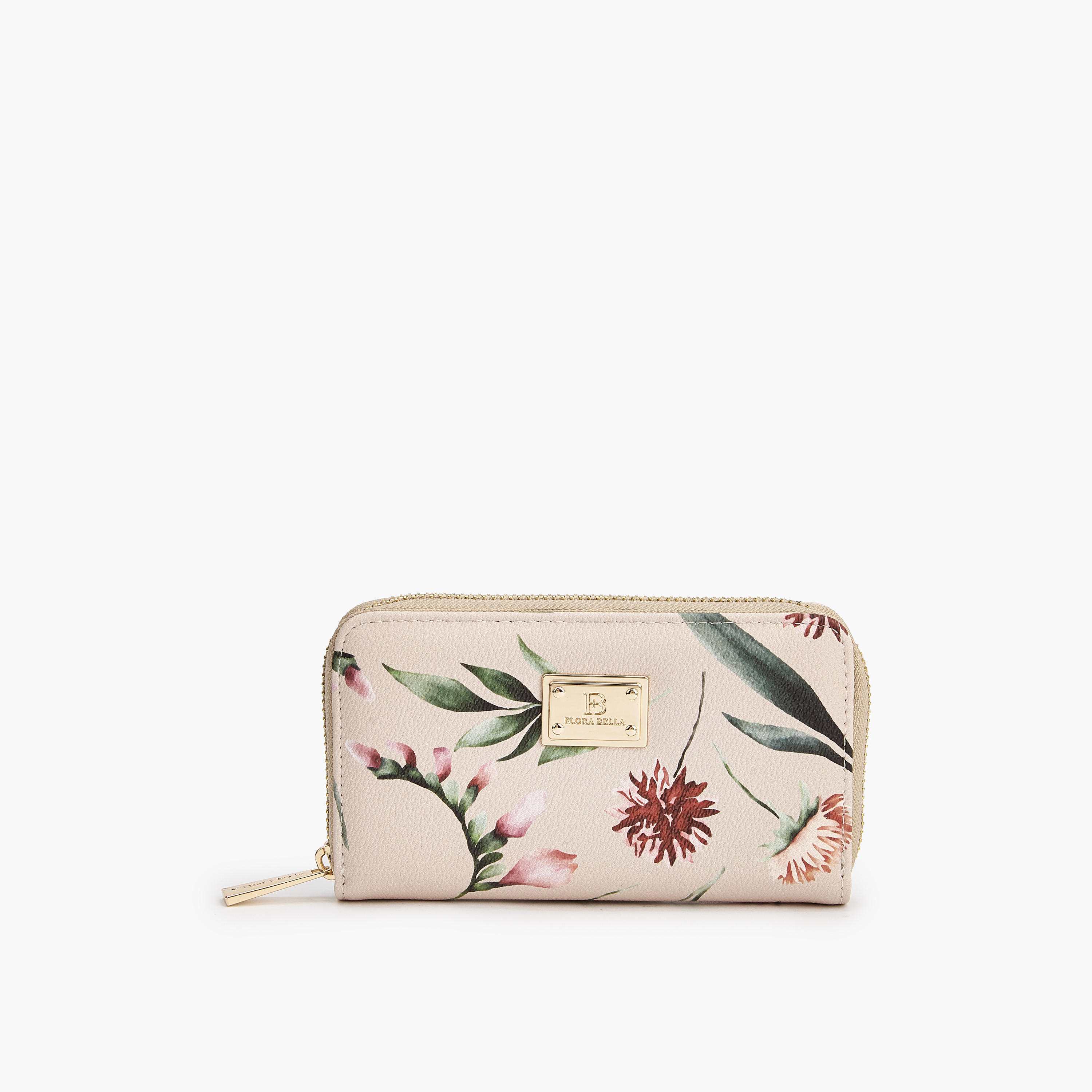 محفظة بنقشة زهور وبسحاب دائري من فلورا بيلا-women-bagsandwallets-wallets-image-7