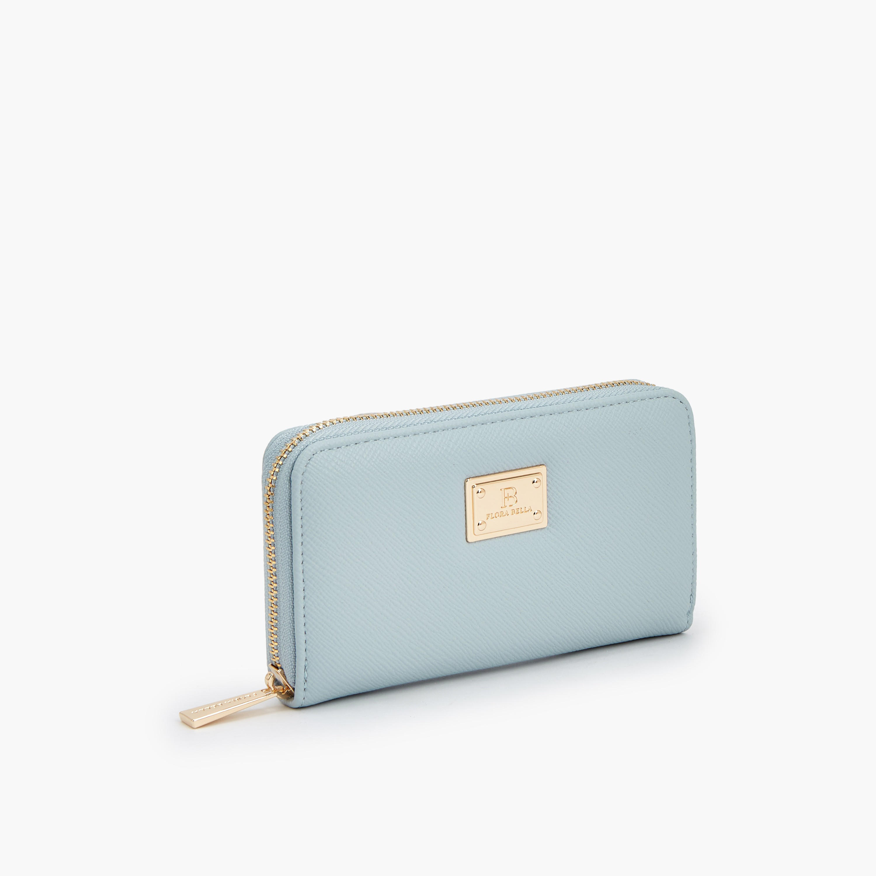 Flora Bella Textured Wallet with Zip Closure-women-bagsandwallets-wallets-image-2