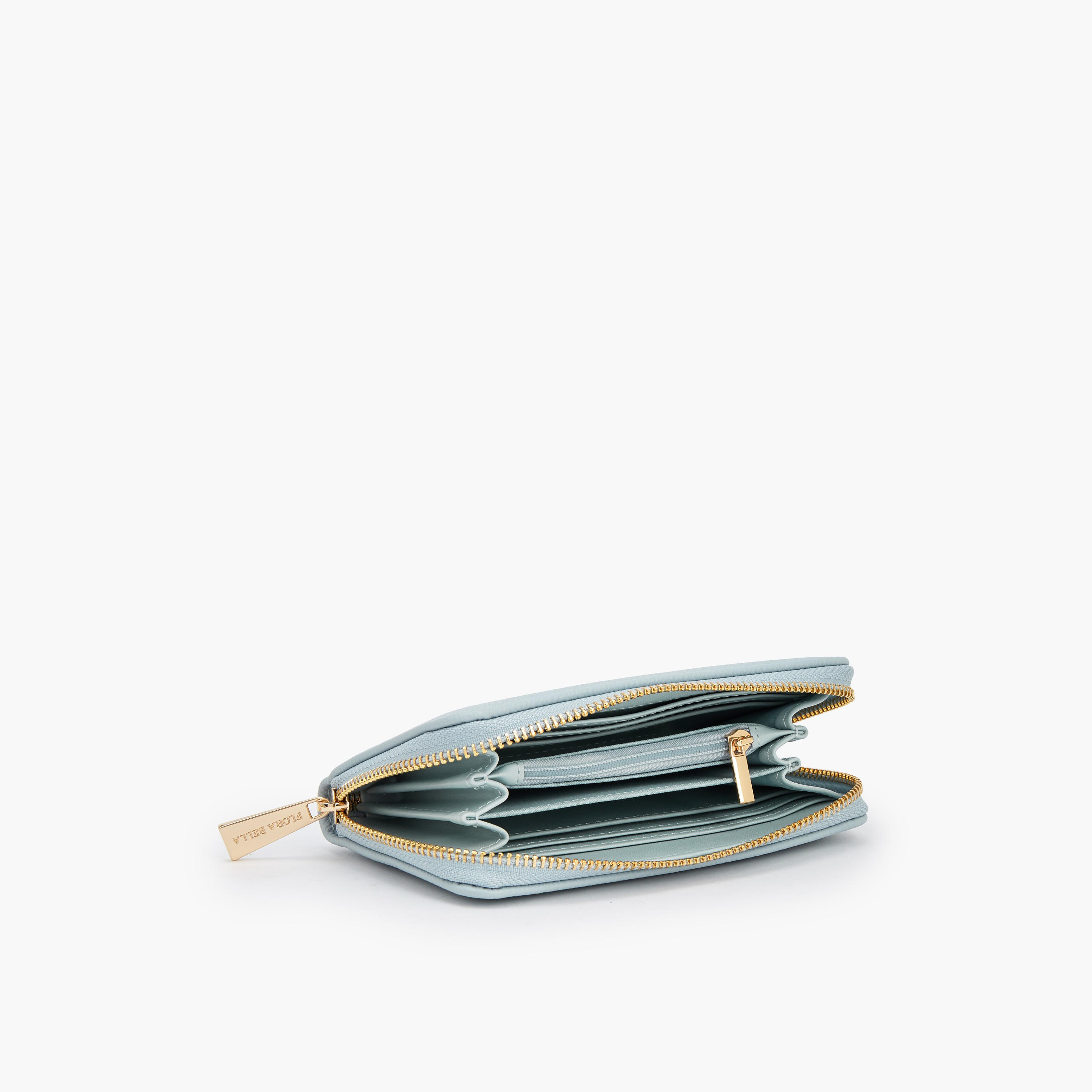 Flora Bella Textured Wallet with Zip Closure-women-bagsandwallets-wallets-image-6