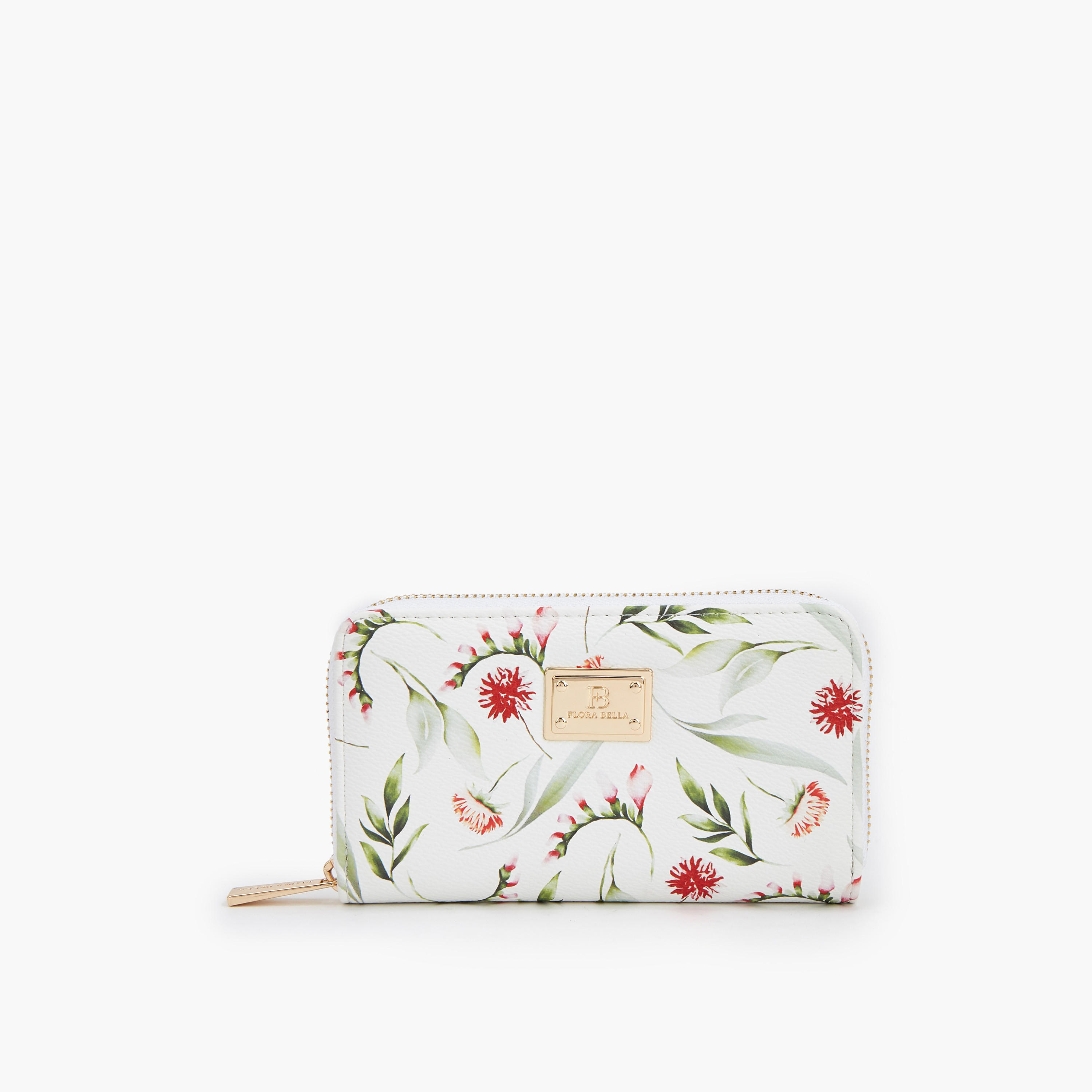 Flora Bella Printed Wallet with Zip Closure-women-bagsandwallets-wallets-image-1