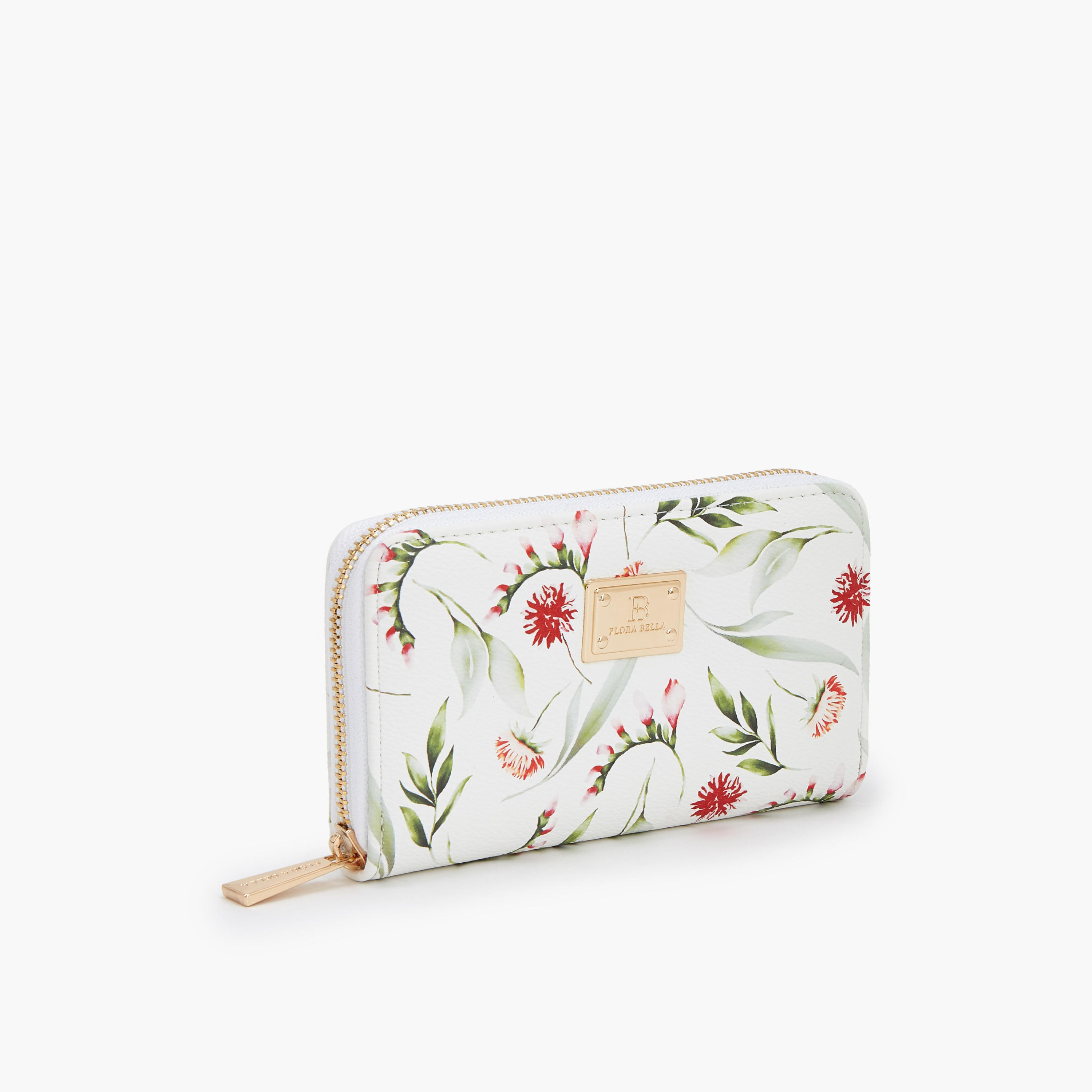 Flora Bella Printed Wallet with Zip Closure-women-bagsandwallets-wallets-image-2