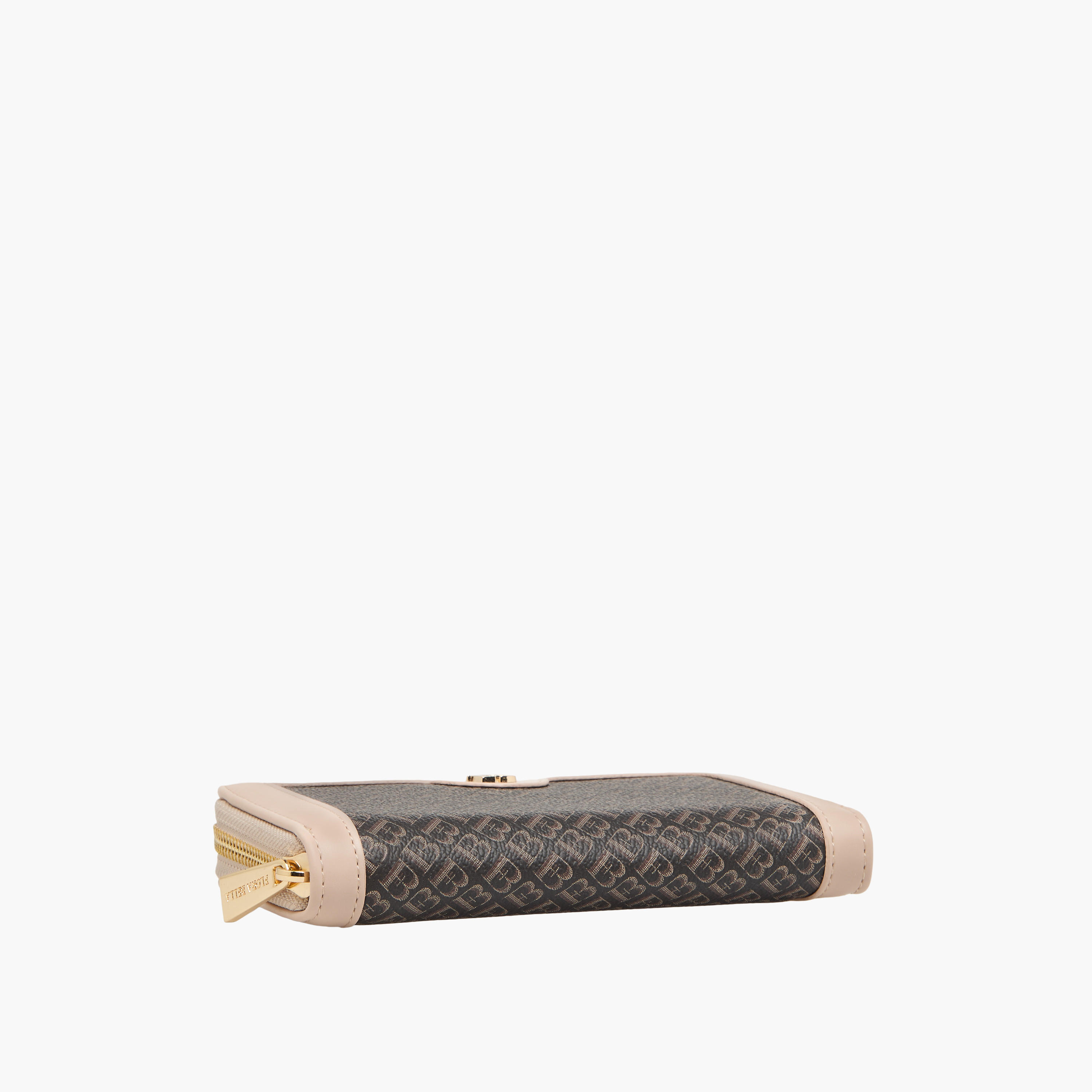 Flora Bella Monogram Print Zip Around Wallet-women-bagsandwallets-wallets-image-4