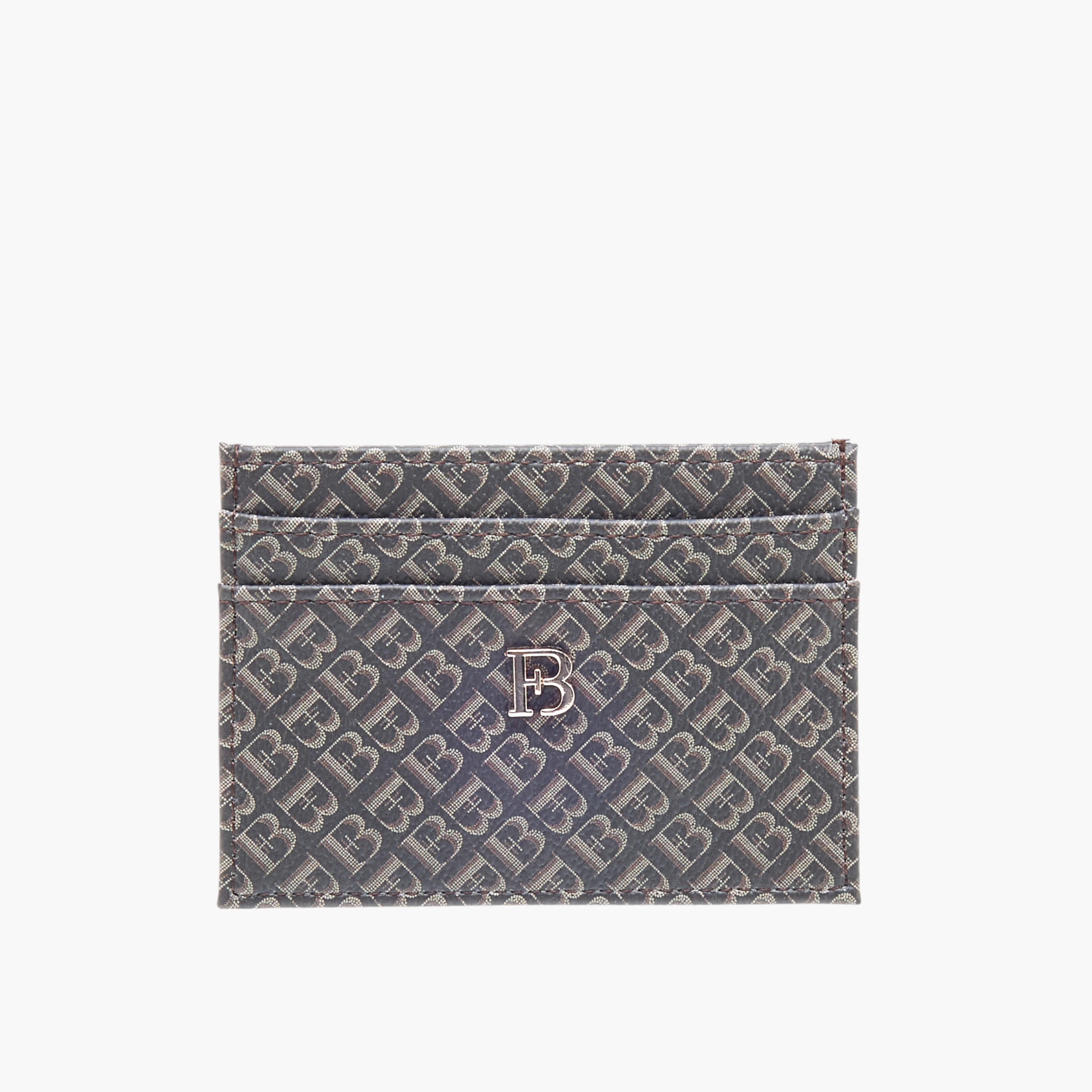Flora Bella Monogram Print Card Holder-women-bagsandwallets-wallets-image-1
