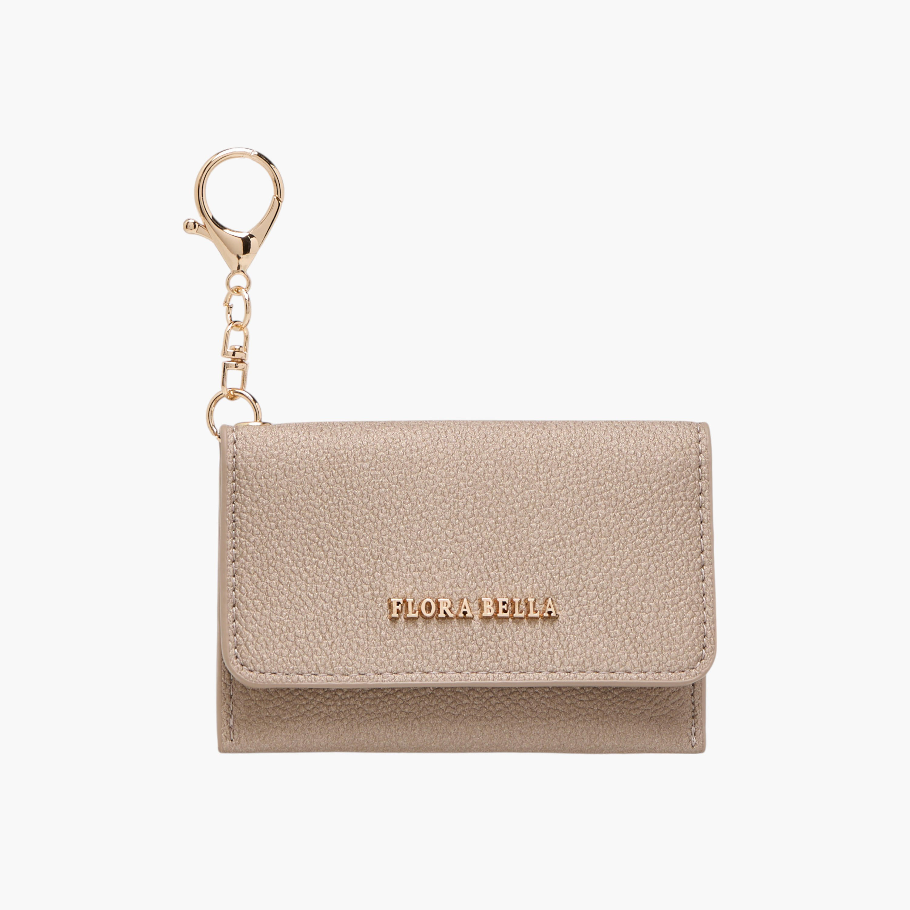 Flora Bella Solid Card Holder with Button Closure-women-bagsandwallets-wallets-image-1