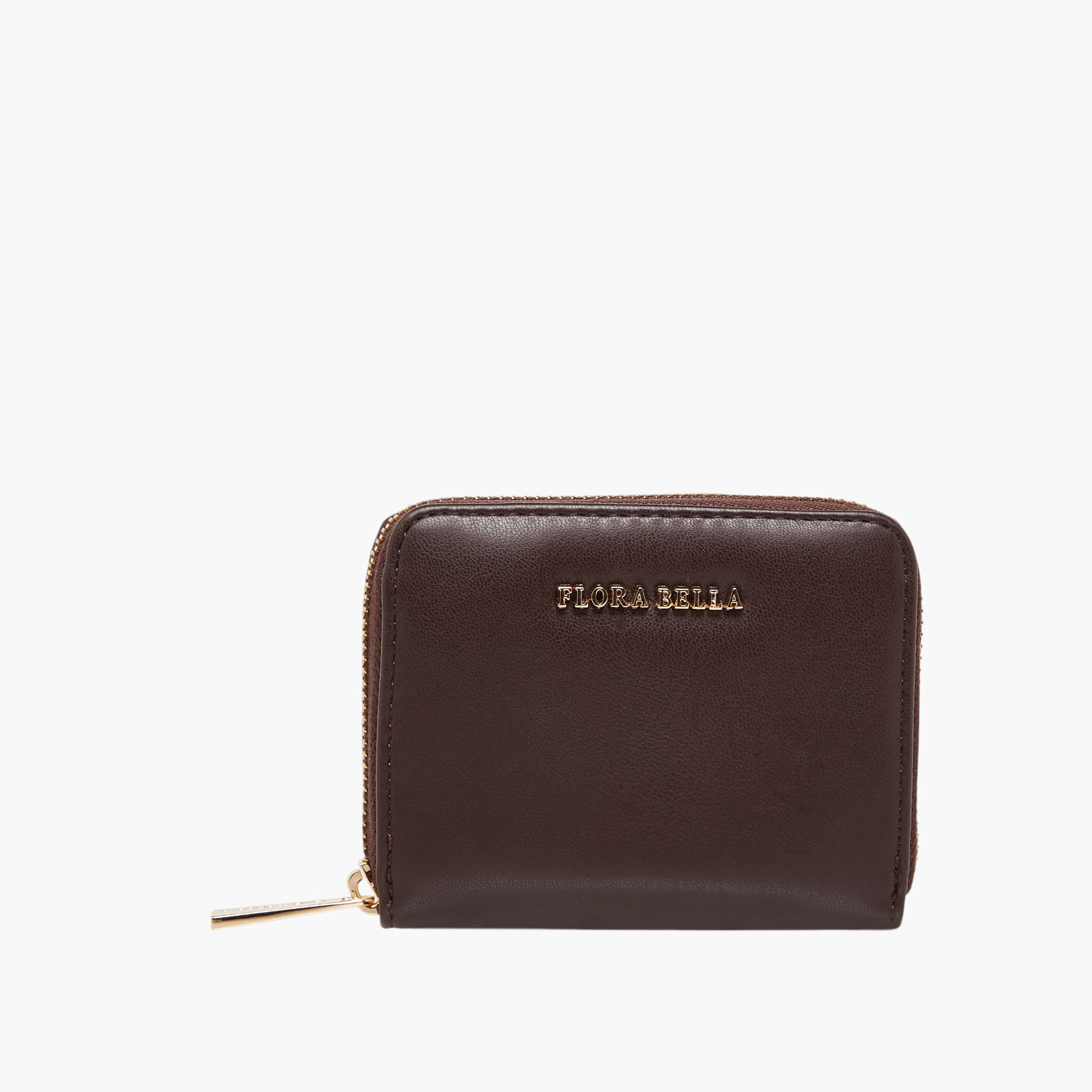Flora Bella Solid Wallet with Zip Closure-women-bagsandwallets-wallets-image-1