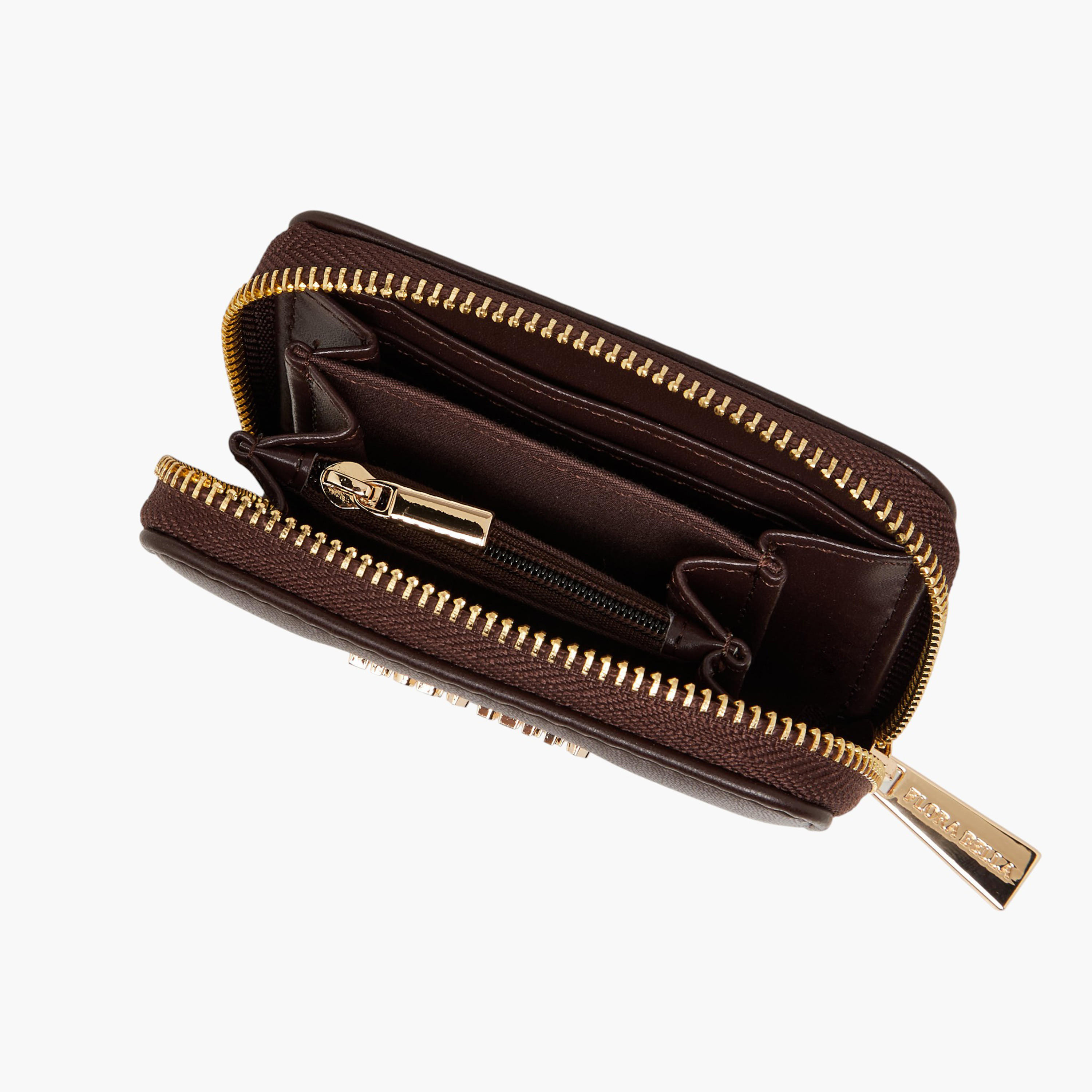 Flora Bella Solid Wallet with Zip Closure-women-bagsandwallets-wallets-image-6
