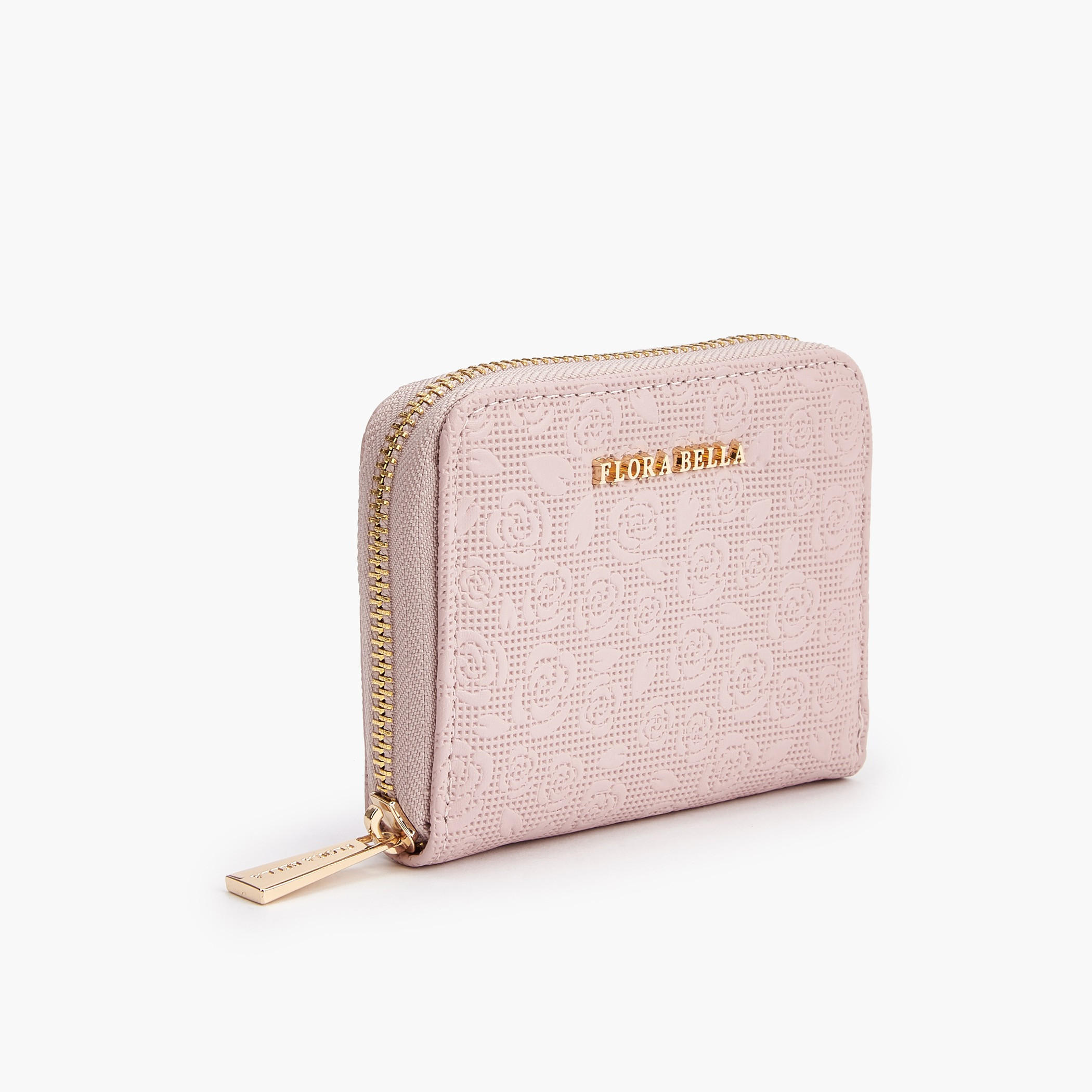 Flora Bella Floral Textured Zip-Around Wallet-women-bagsandwallets-wallets-image-2