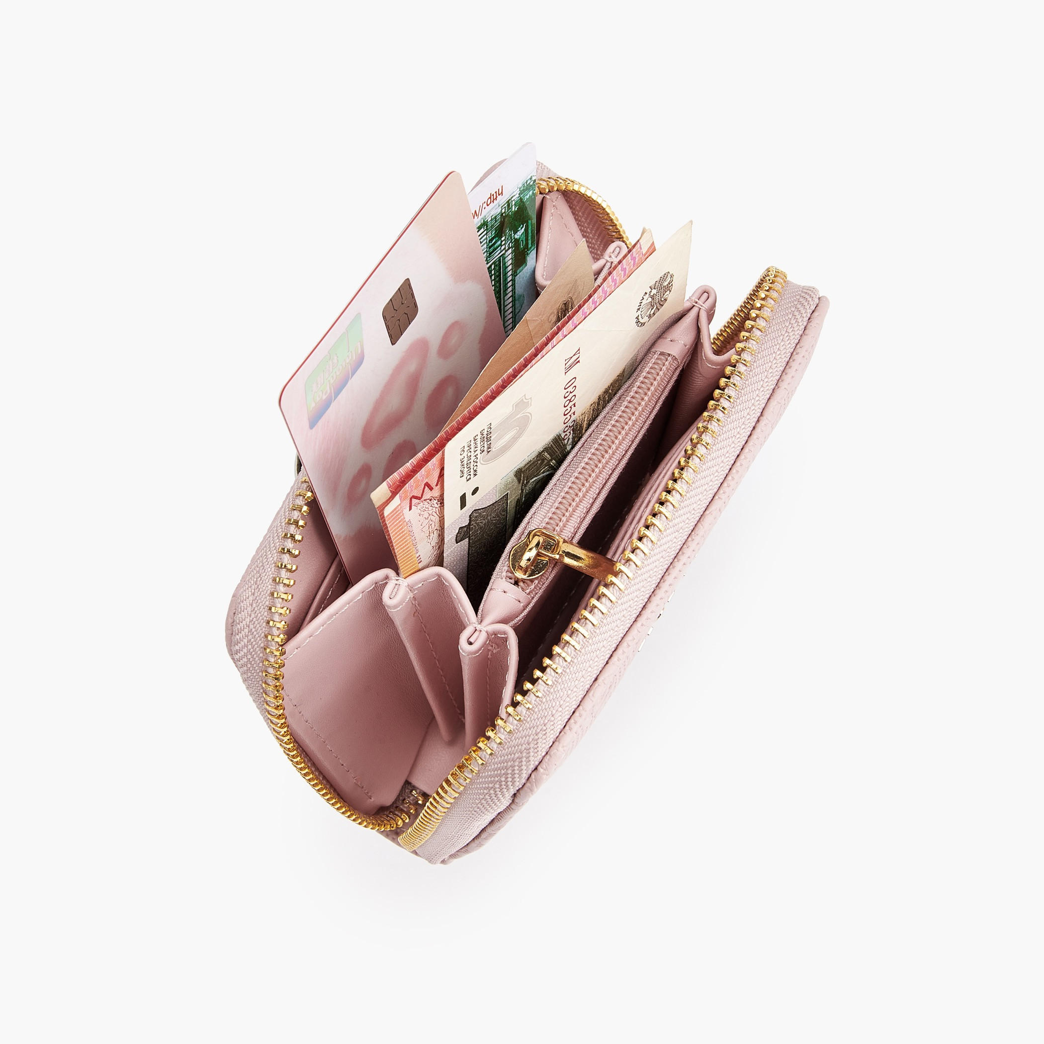 Flora Bella Floral Textured Zip-Around Wallet-women-bagsandwallets-wallets-image-7