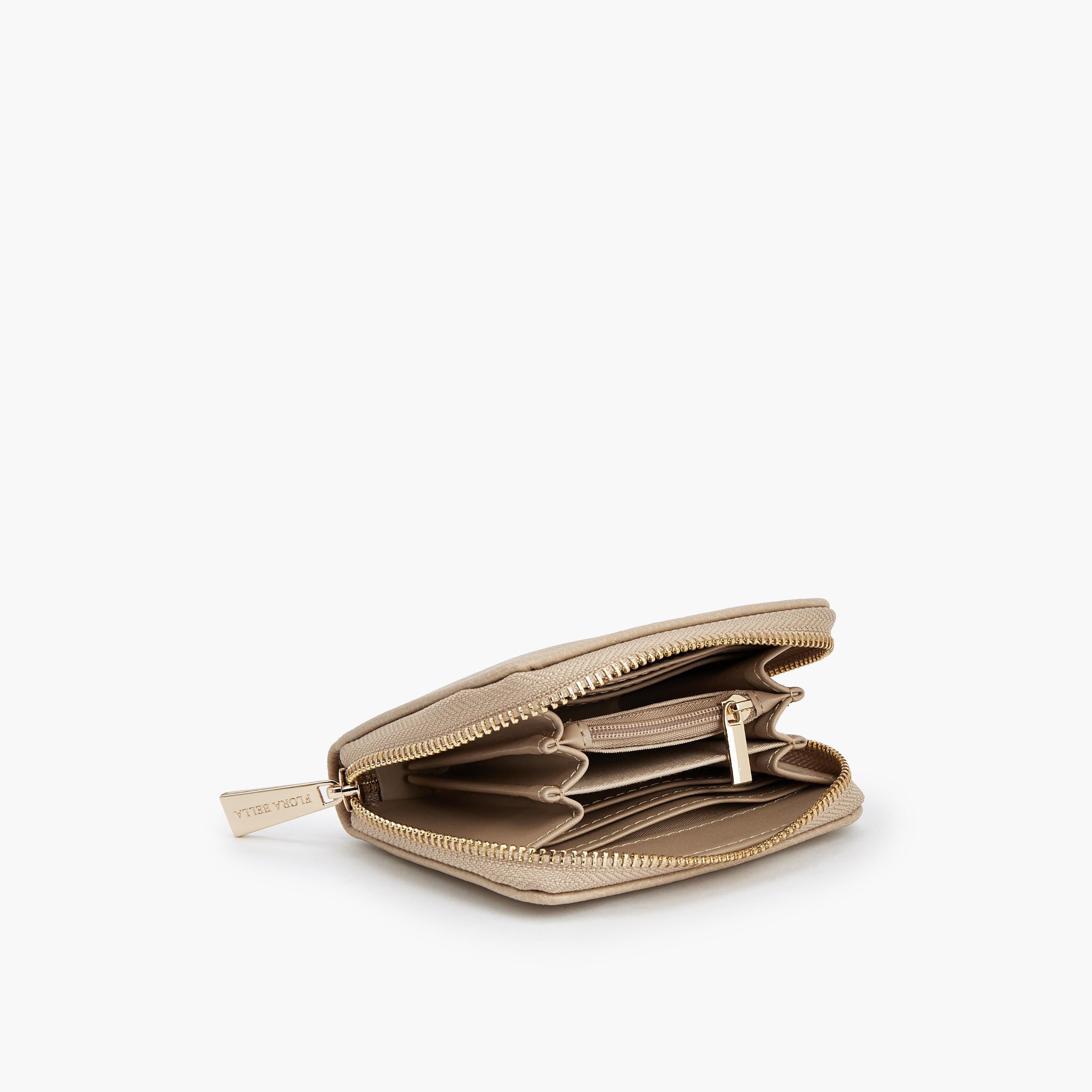 Flora Bella Textured Wallet with Zip Closure-women-bagsandwallets-wallets-image-6