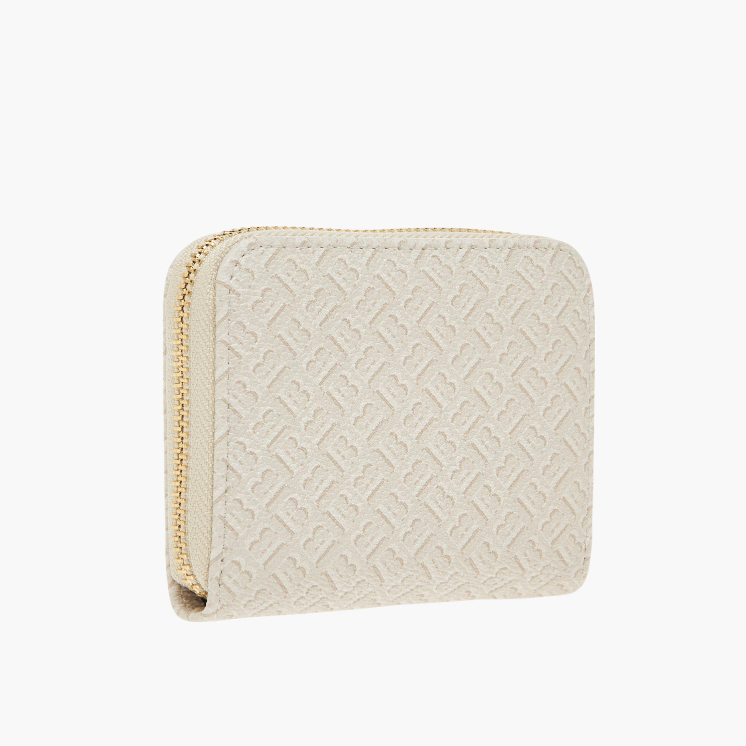 Flora Bella Monogram Print Zip Around Wallet-women-bagsandwallets-wallets-image-2