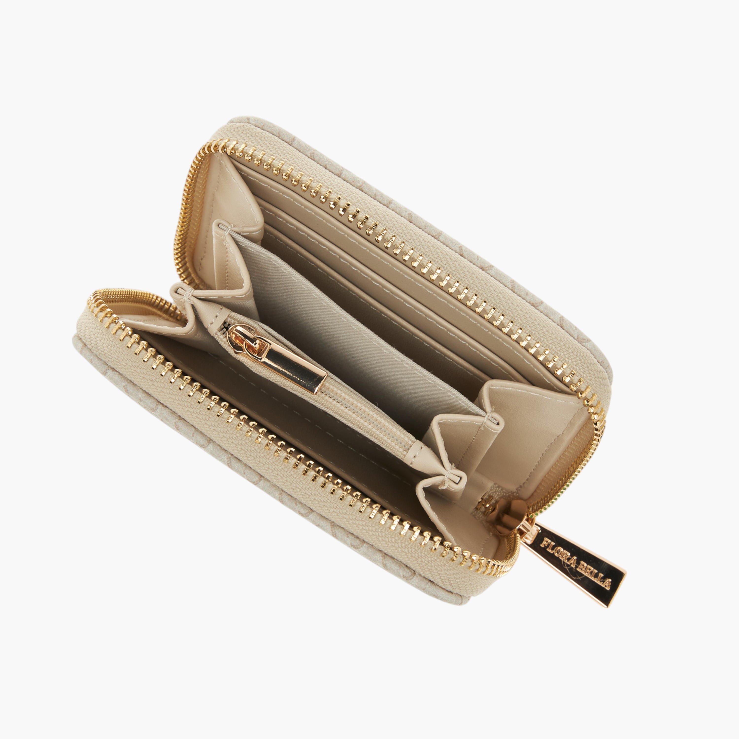 Flora Bella Monogram Print Zip Around Wallet-women-bagsandwallets-wallets-image-5